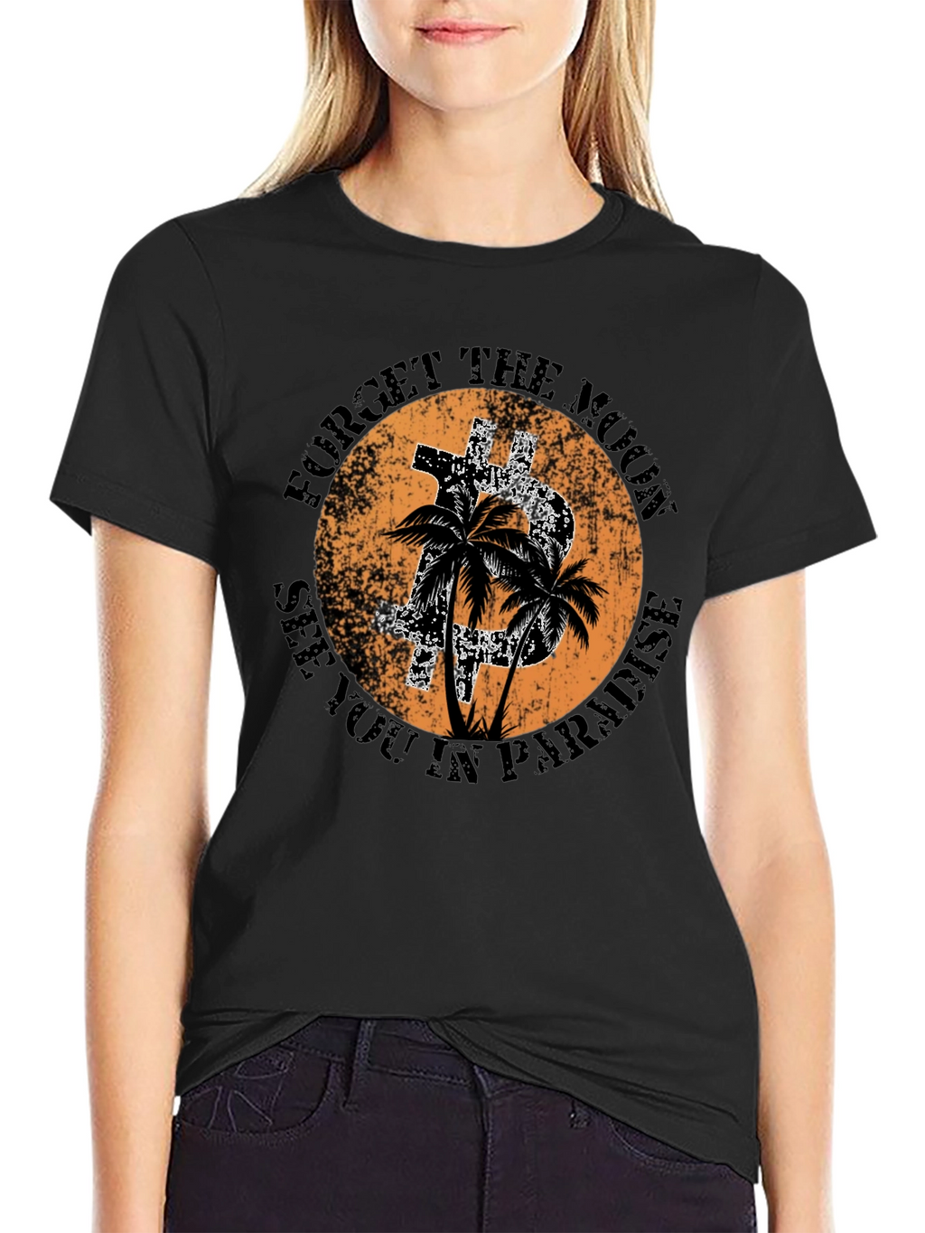 Bitcoin Paradise Graphic Tee