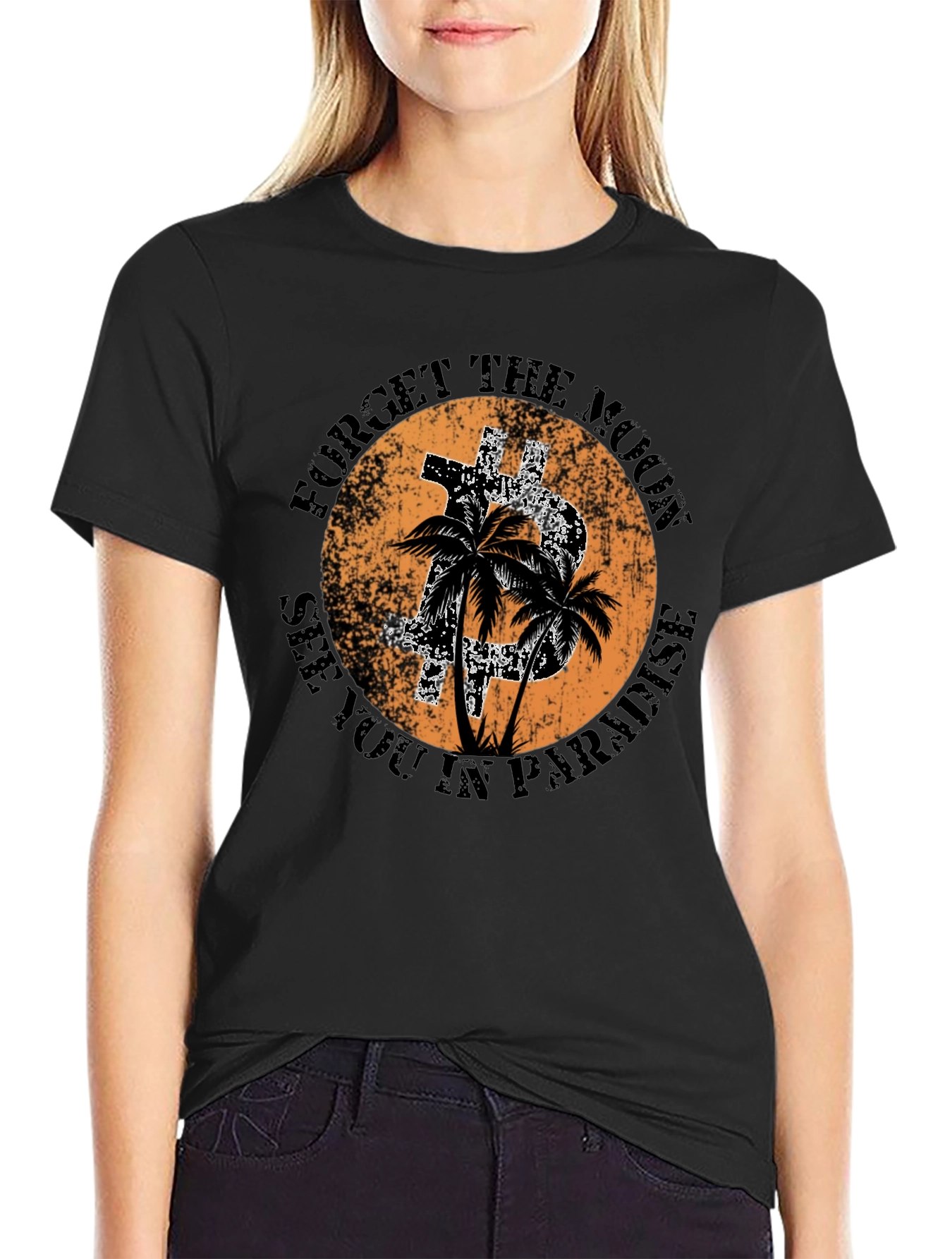 Bitcoin Paradise Graphic Tee