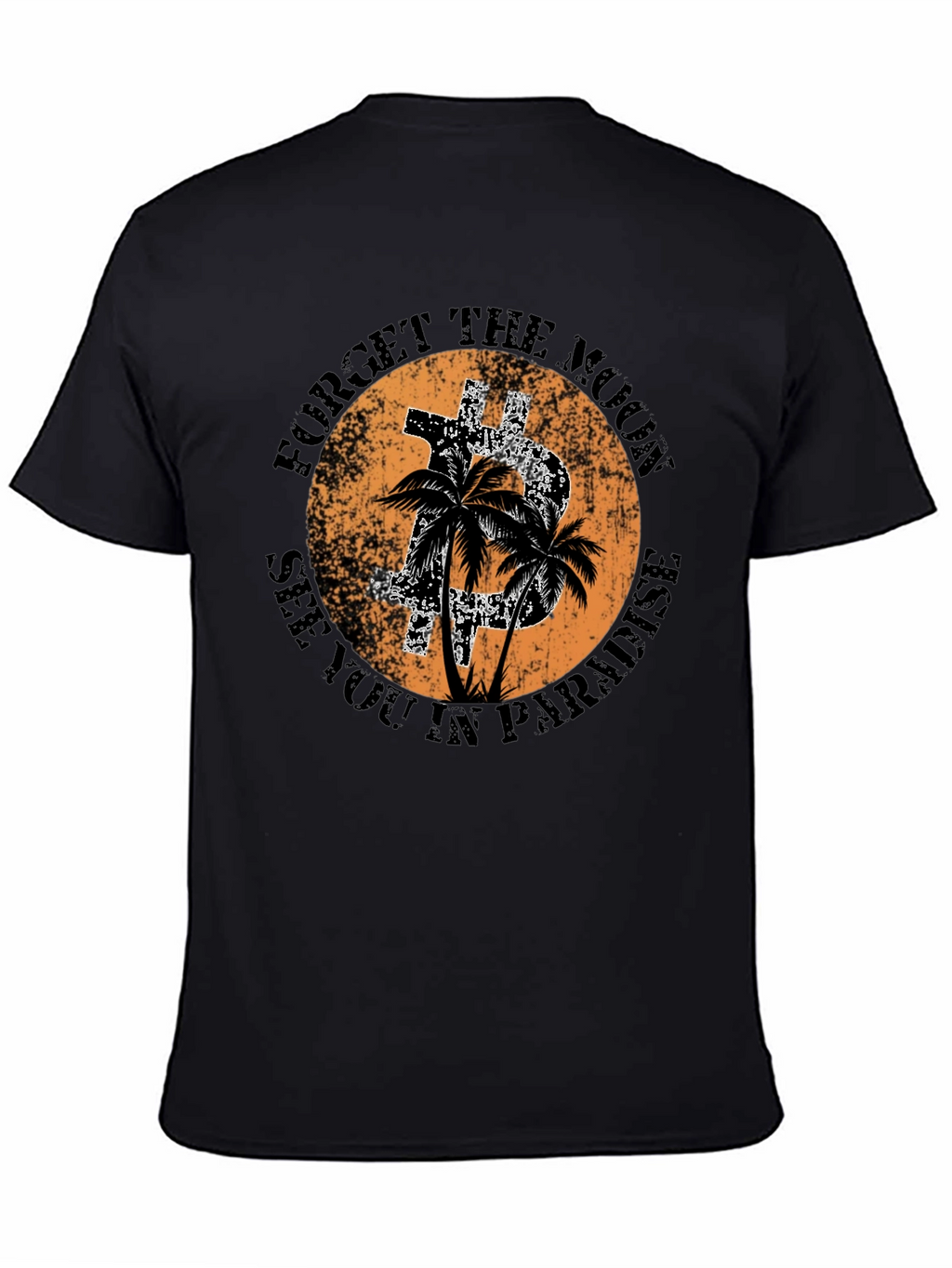 Bitcoin Paradise Graphic Tee