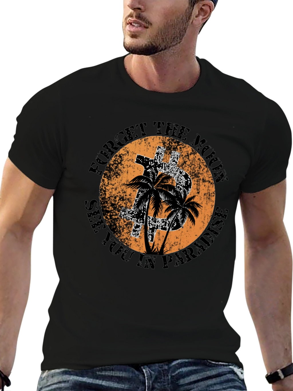 Bitcoin Paradise Graphic Tee