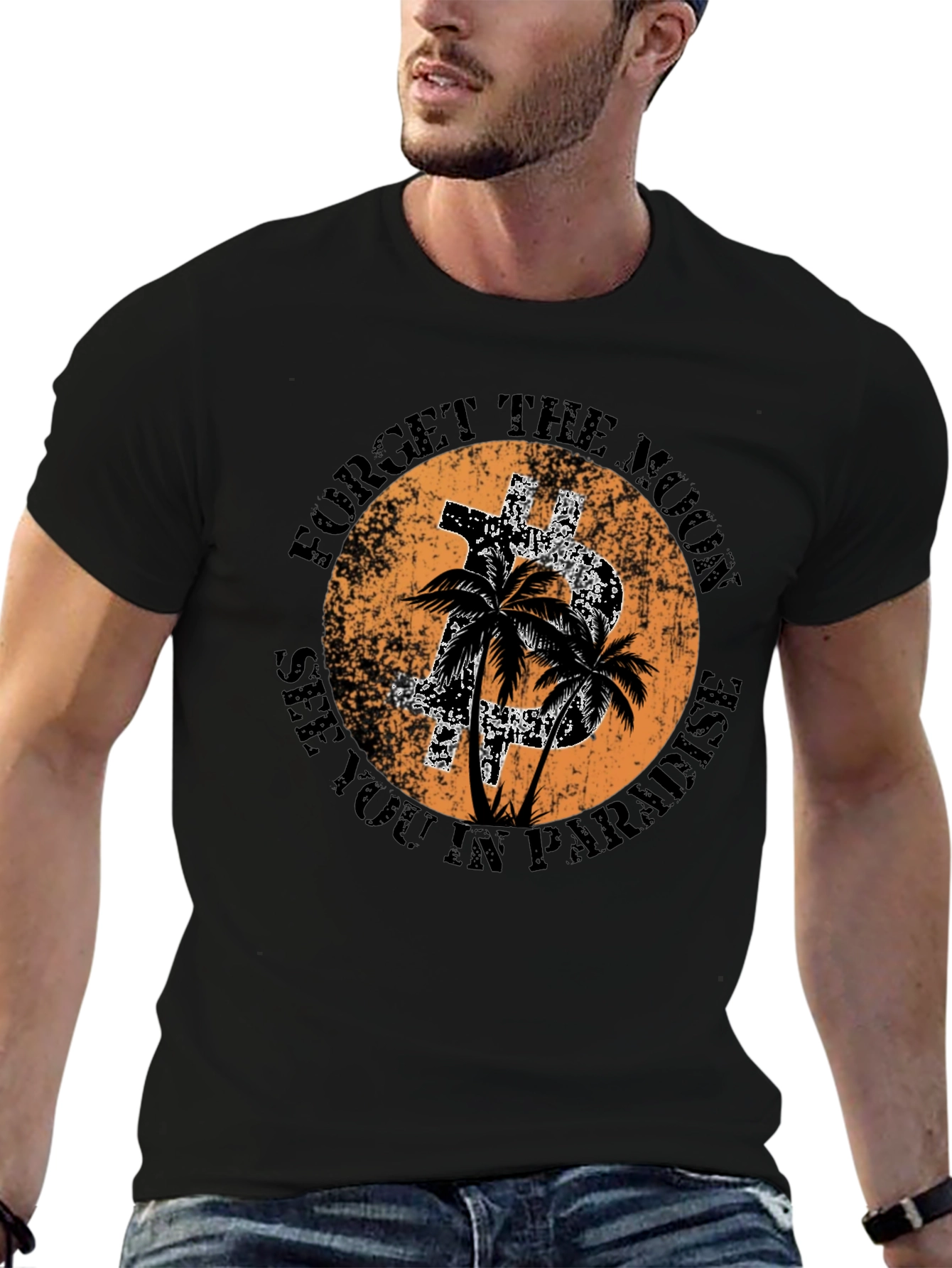 Bitcoin Paradise Graphic Tee