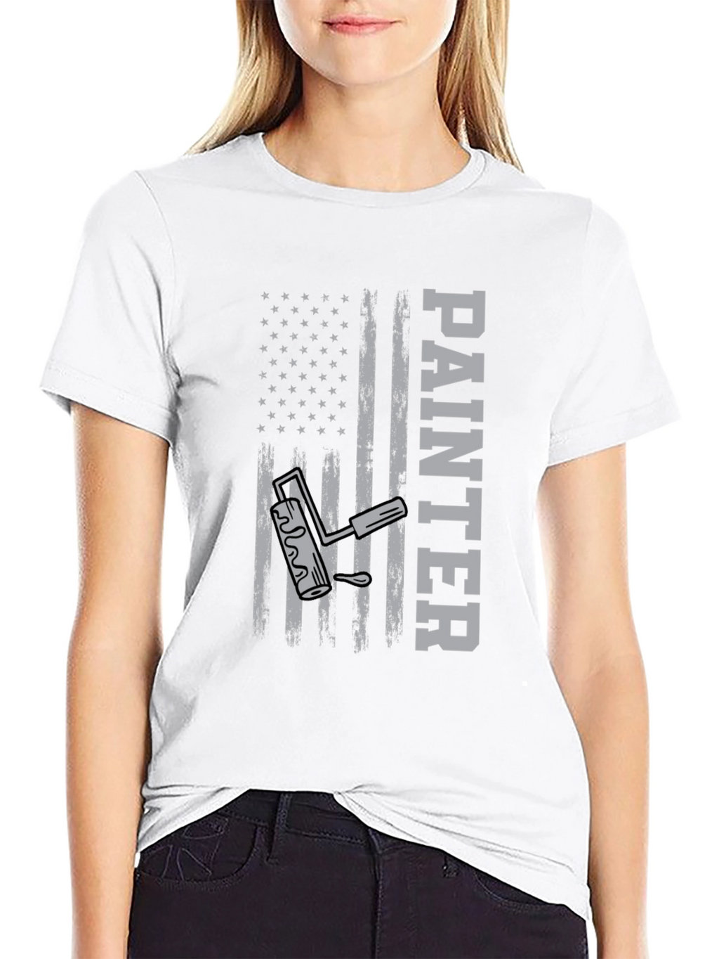 Painter American Flag T-Shirt