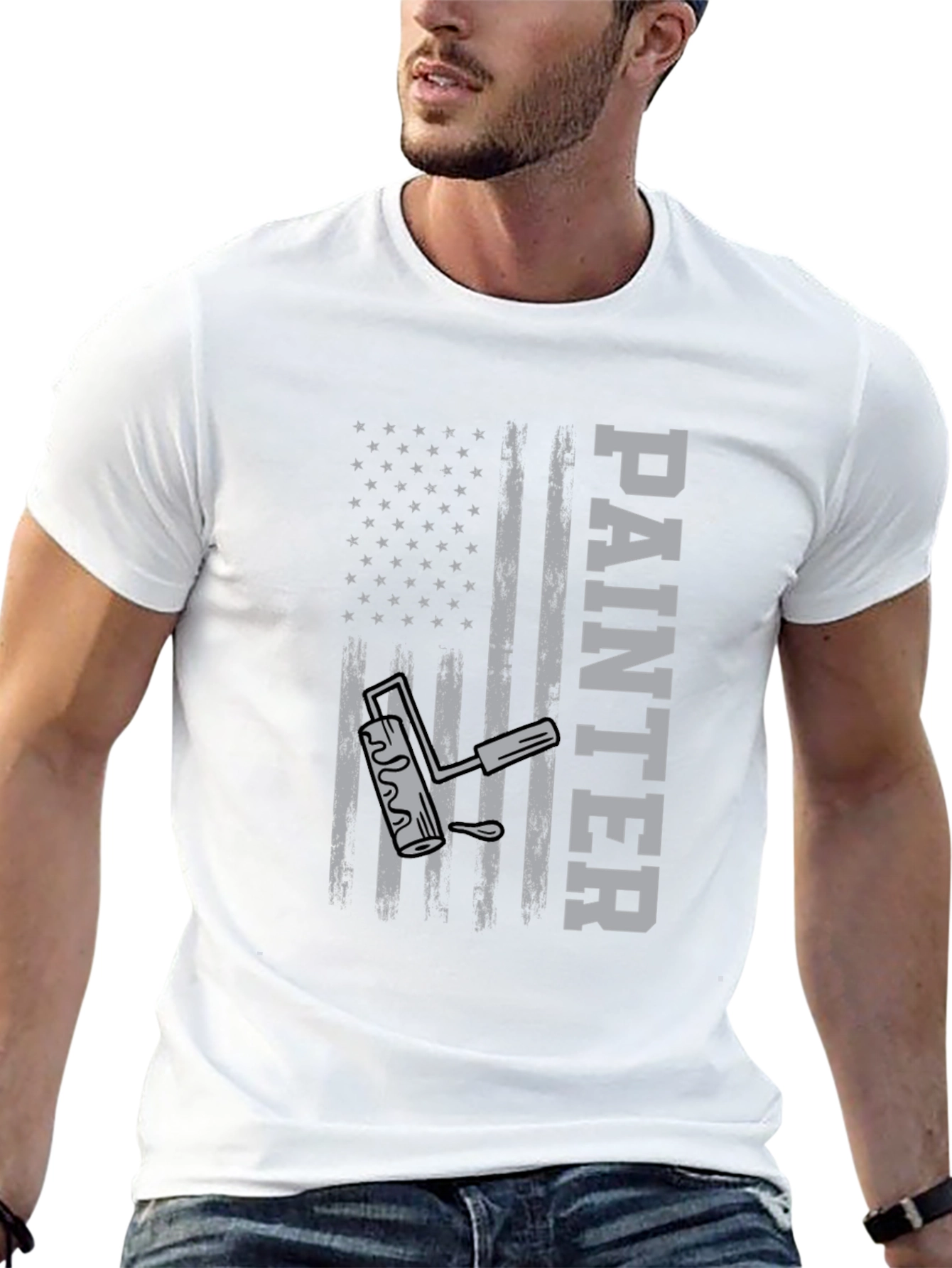 Painter American Flag T-Shirt