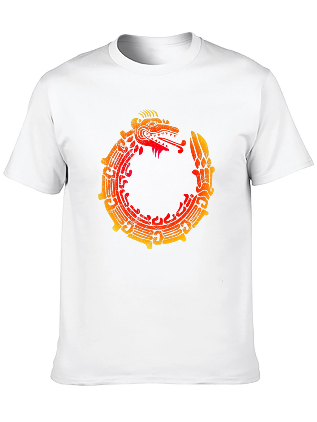 Ouroboros Serpent Graphic Tee - Black