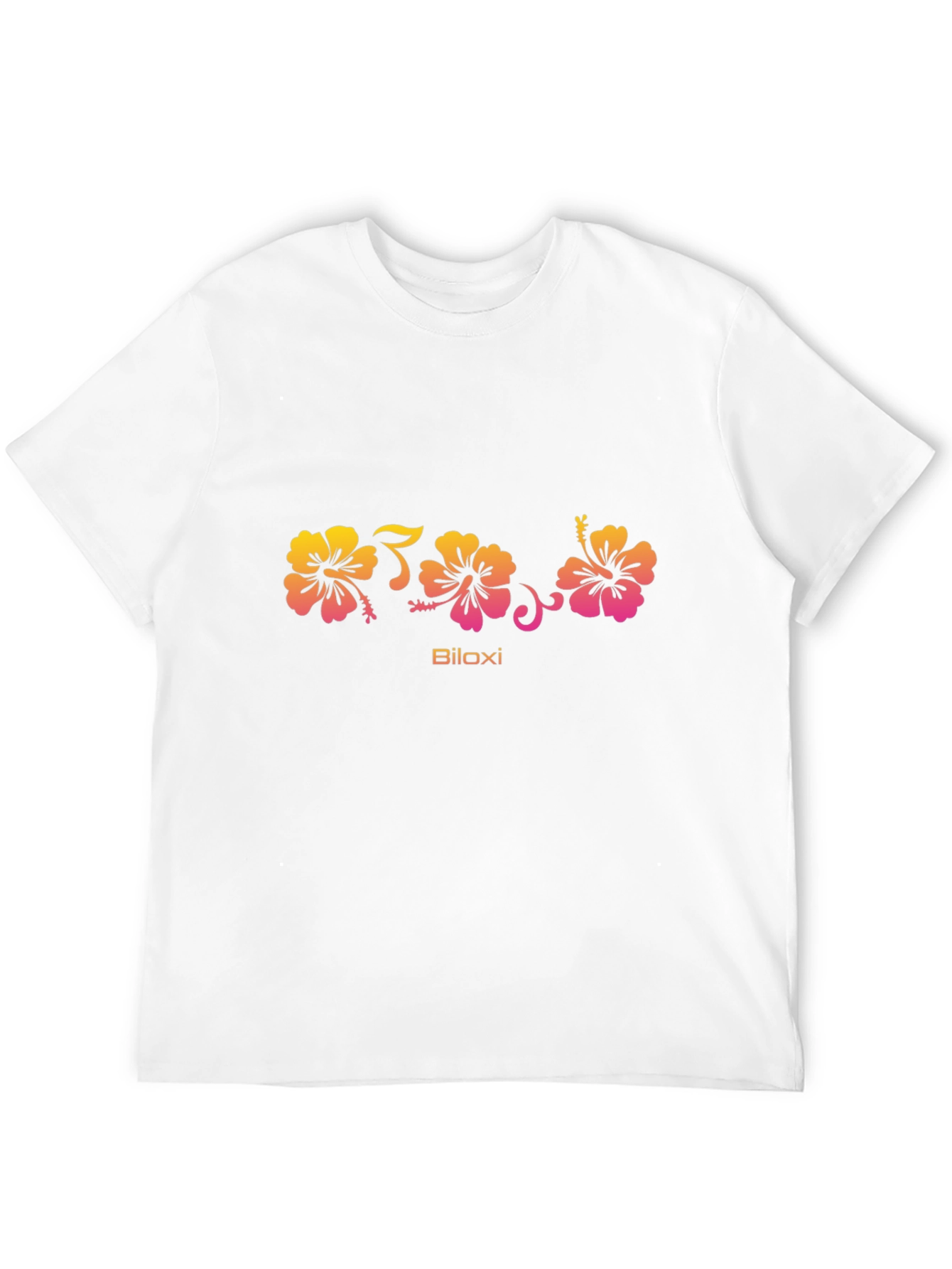 Biloxi Floral Black T-Shirt