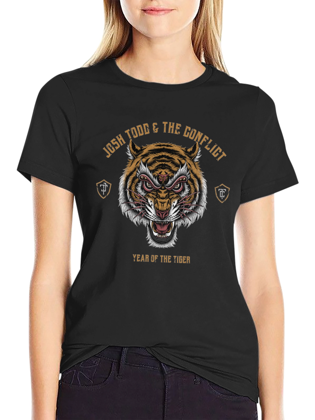 Josh Todd & The Conflict Tiger Graphic Tee