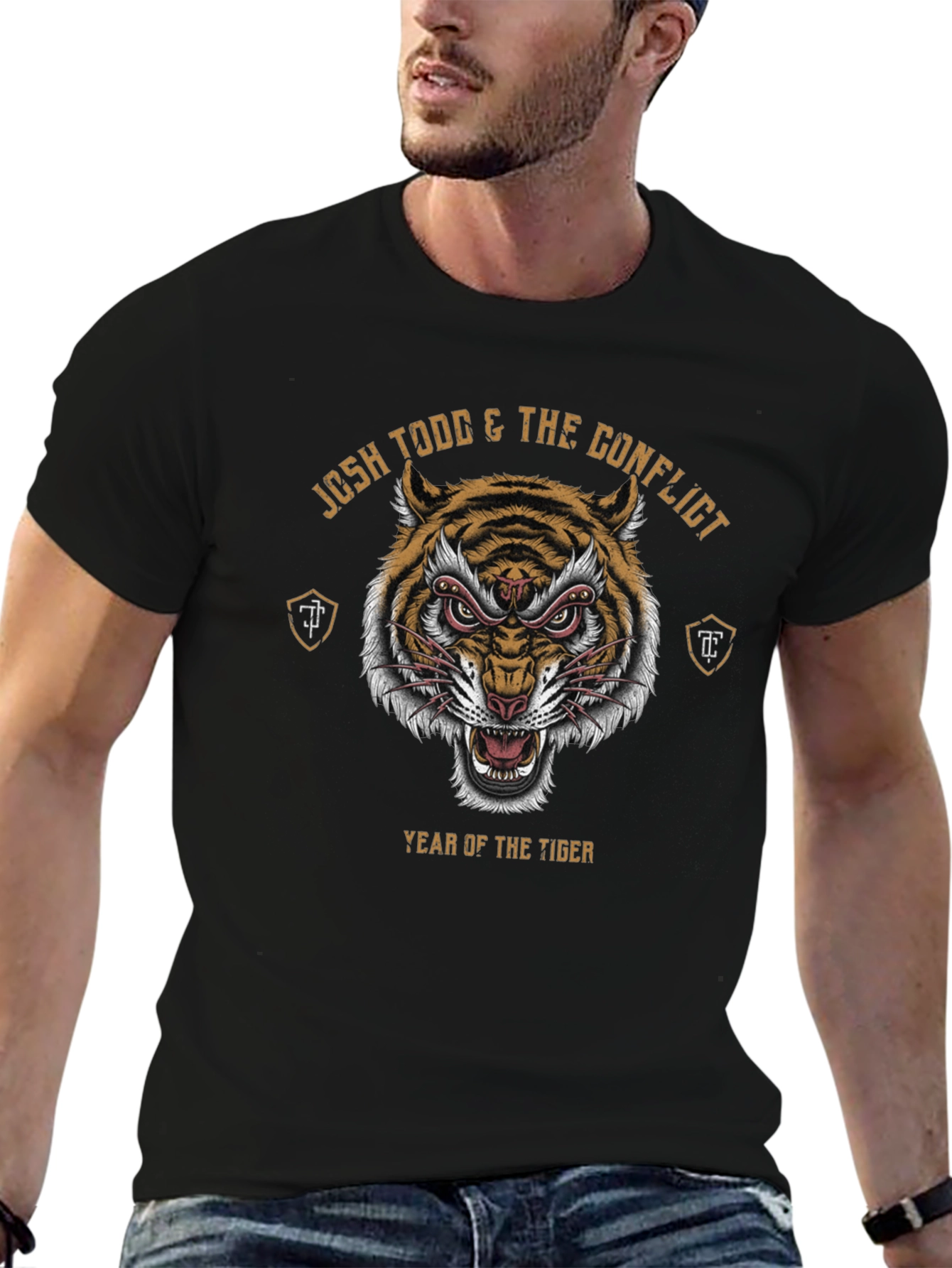 Josh Todd & The Conflict Tiger Graphic Tee