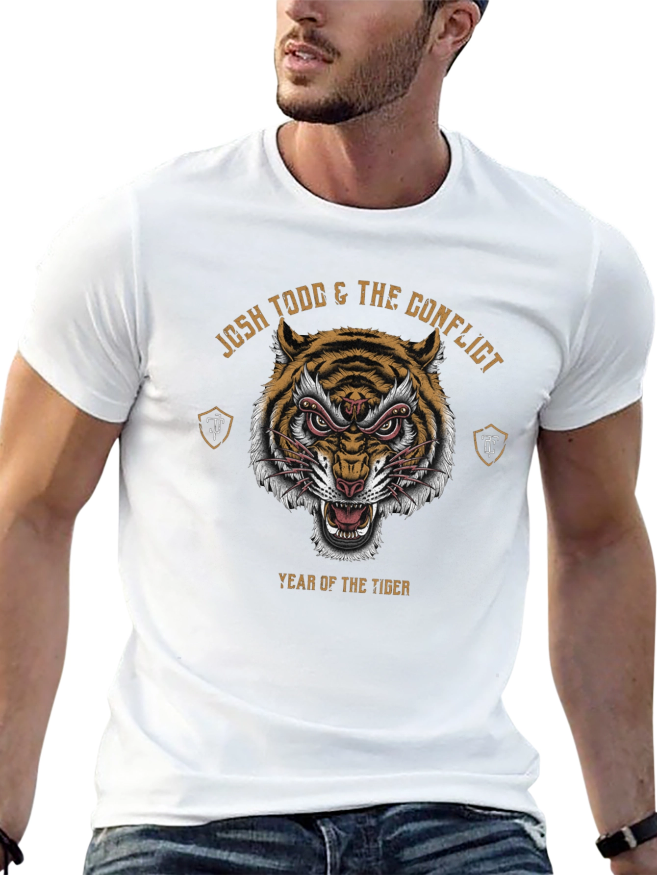 Josh Todd & The Conflict Tiger Graphic Tee