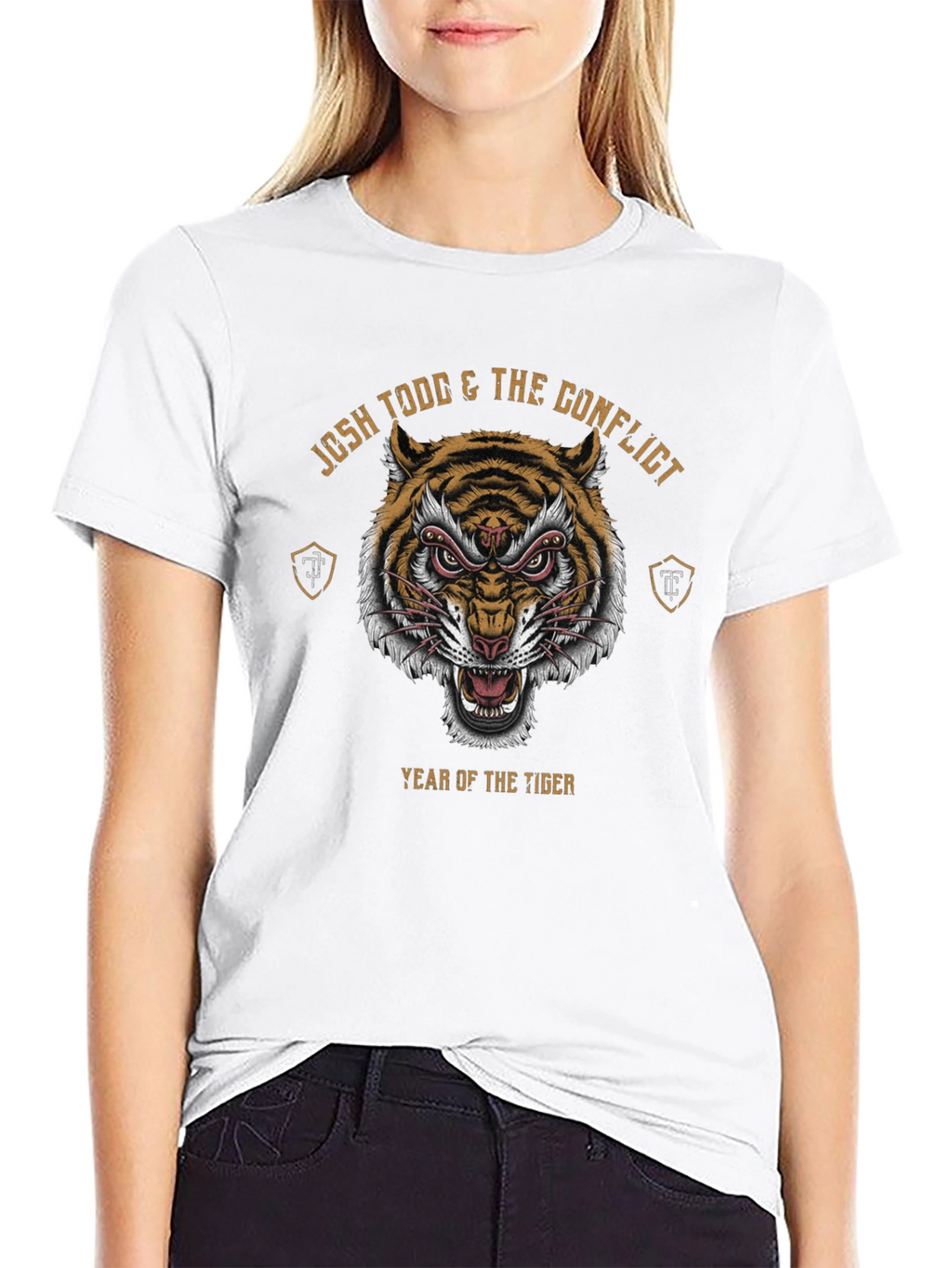Josh Todd & The Conflict Tiger Graphic Tee