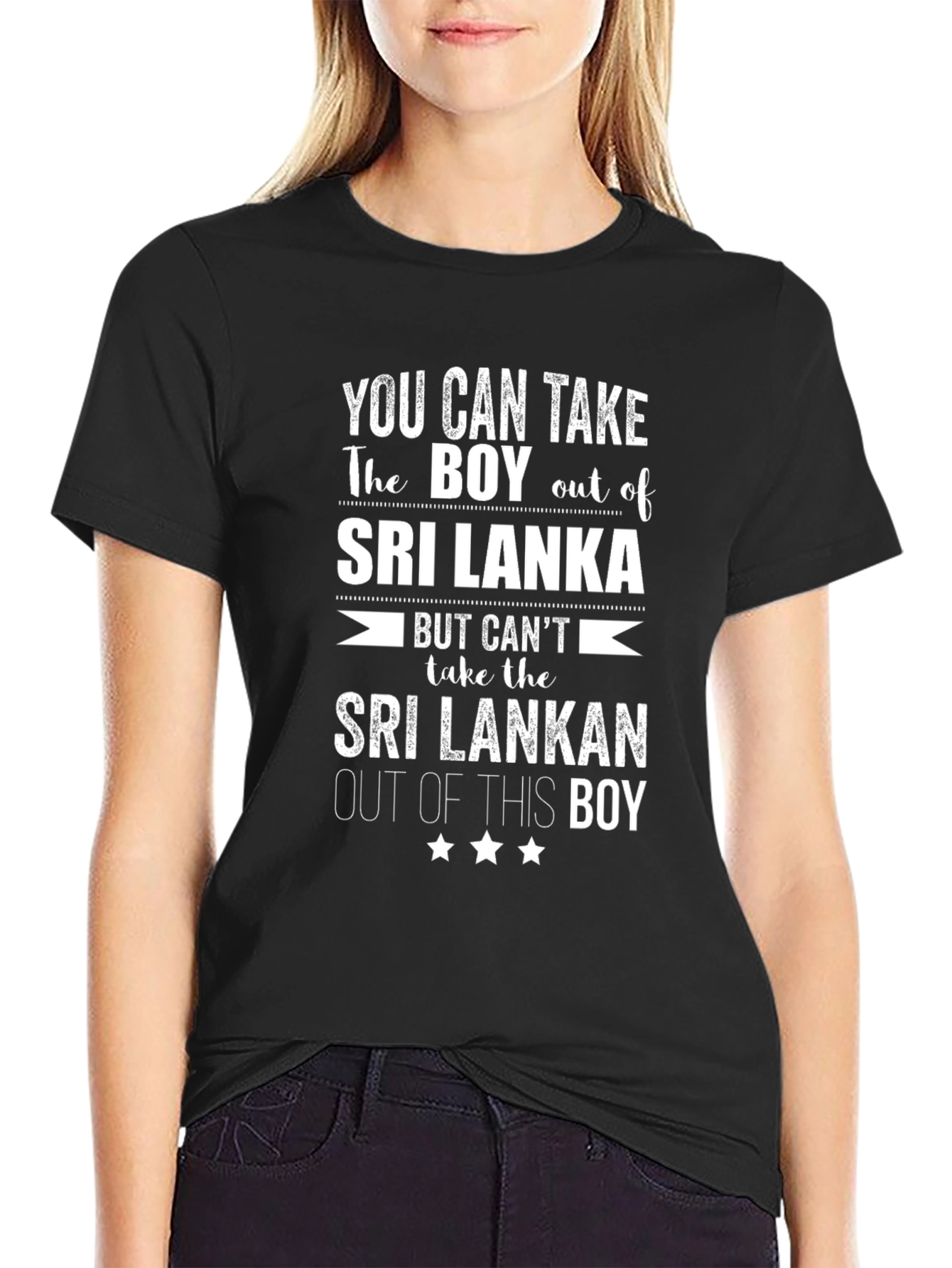 Sri Lanka Pride Tee - You Can Take the Boy Out...