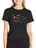 Grow Your Mind Graphic Tee - Unisex Black T-Shirt