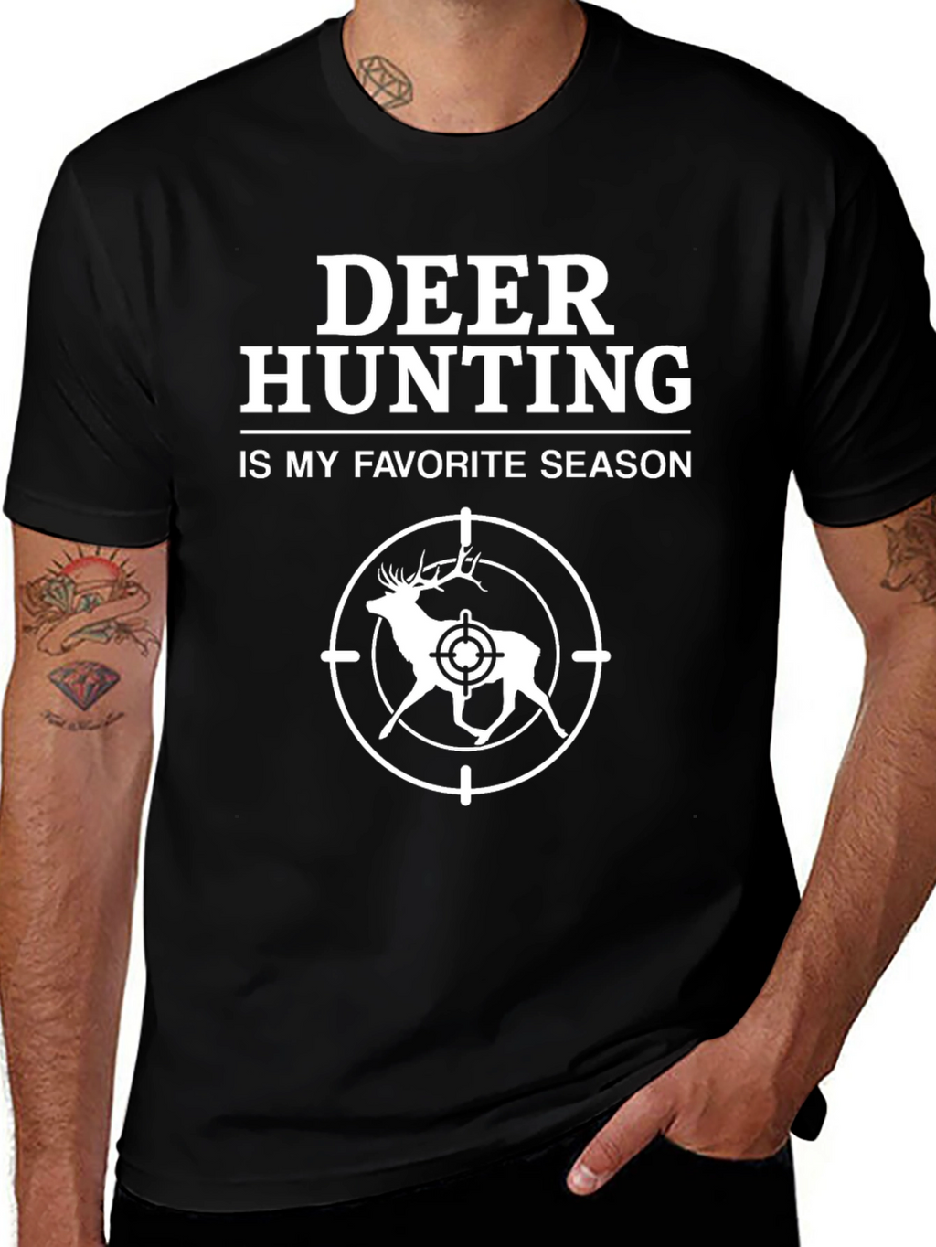 Deer Hunting Season Graphic Tee