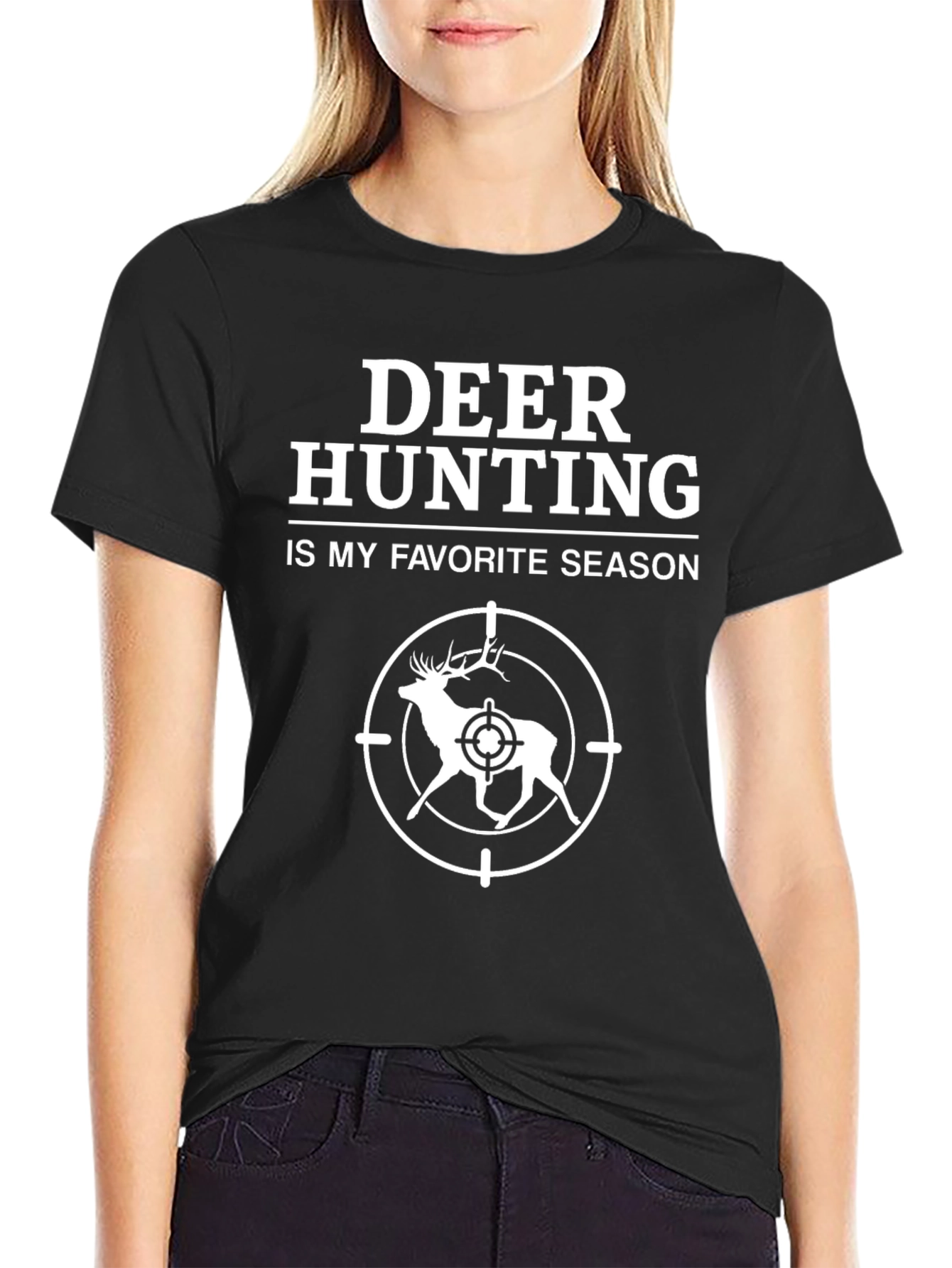 Deer Hunting Season Graphic Tee