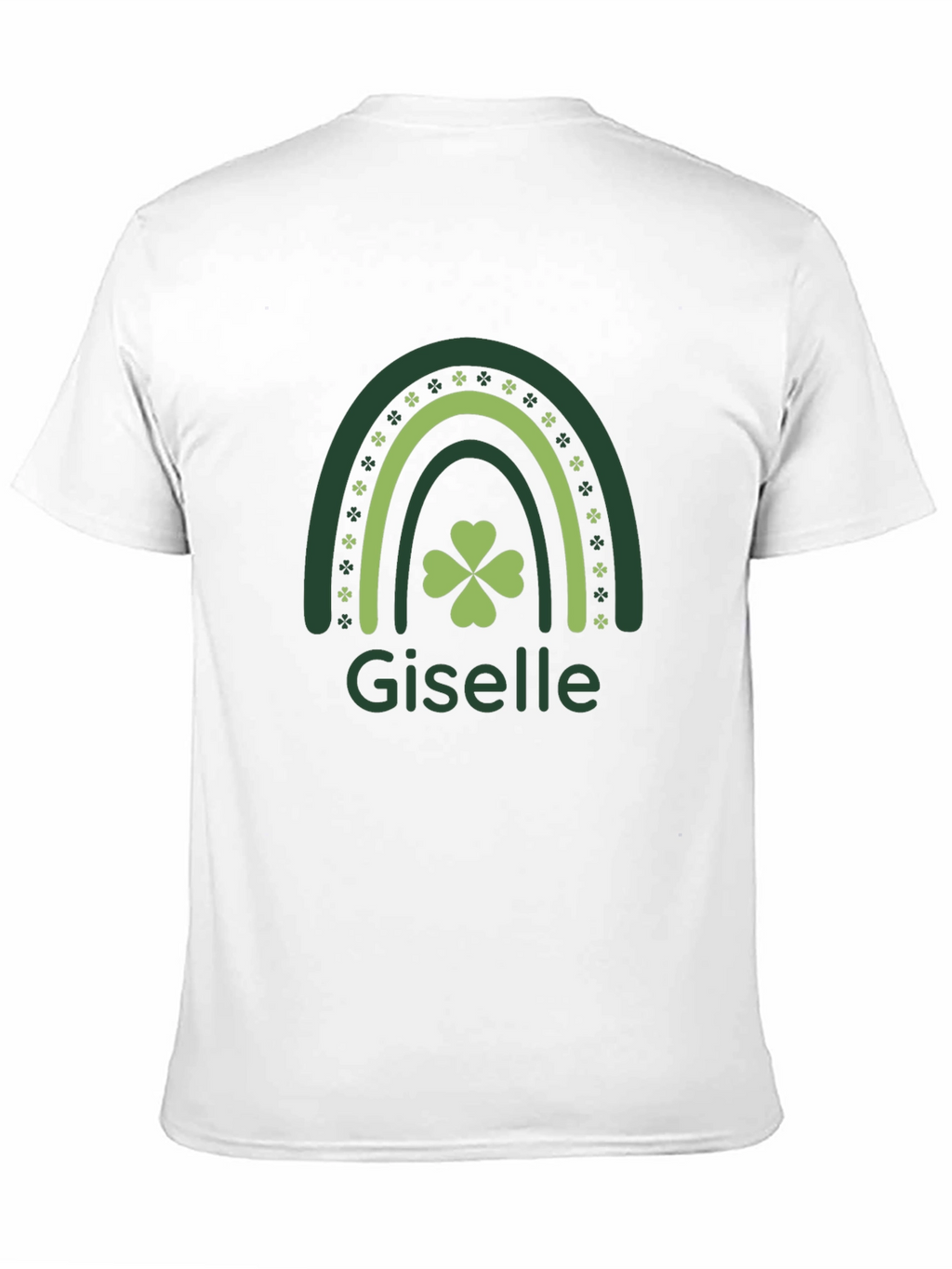Giselle St. Patricks Day Shamrock Rainbow T-Shirt