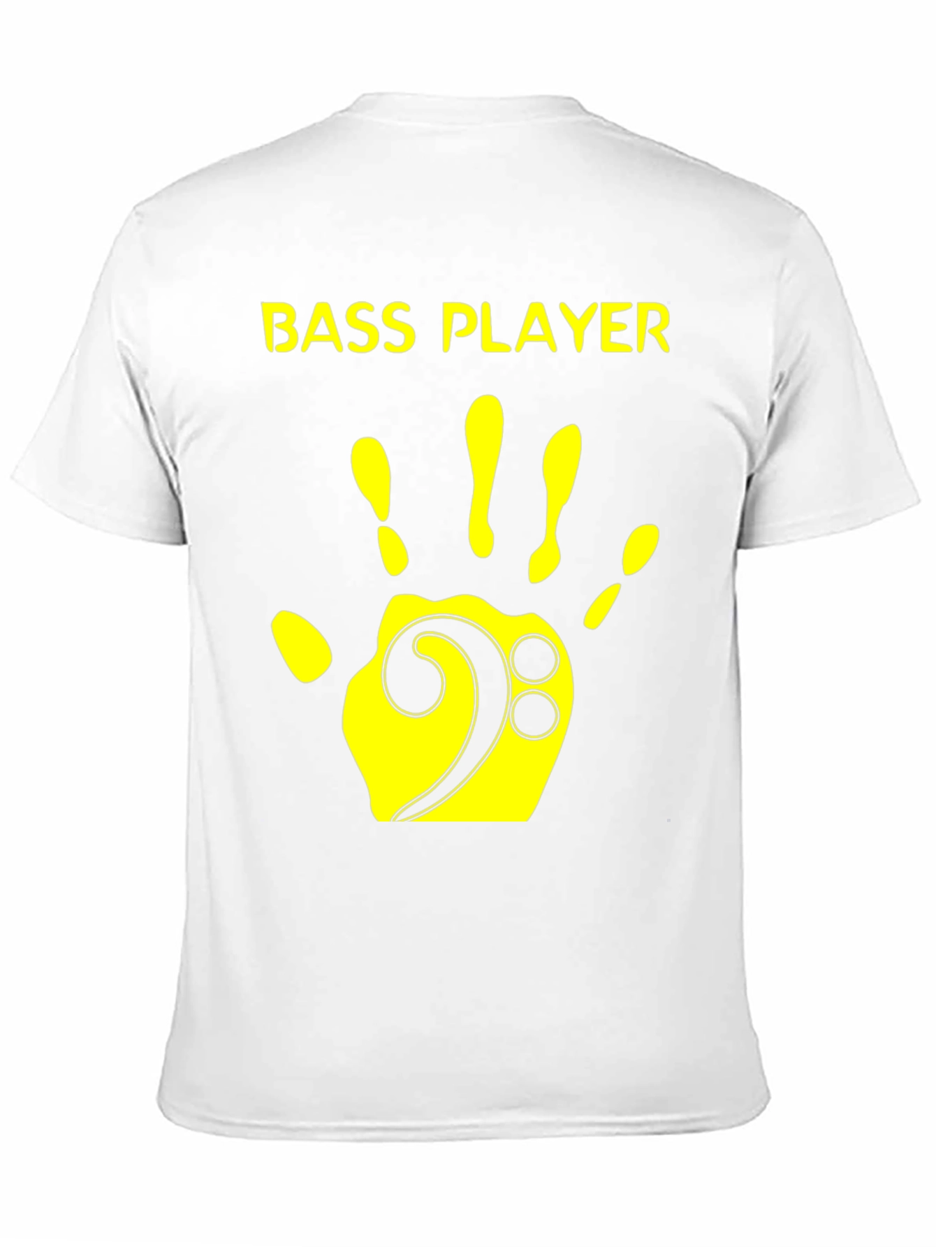 Bass Player T-Shirt - Music Hand Design