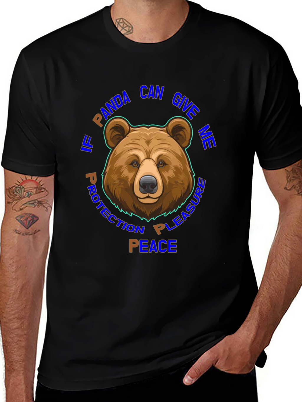 Panda Protection Graphic Tee