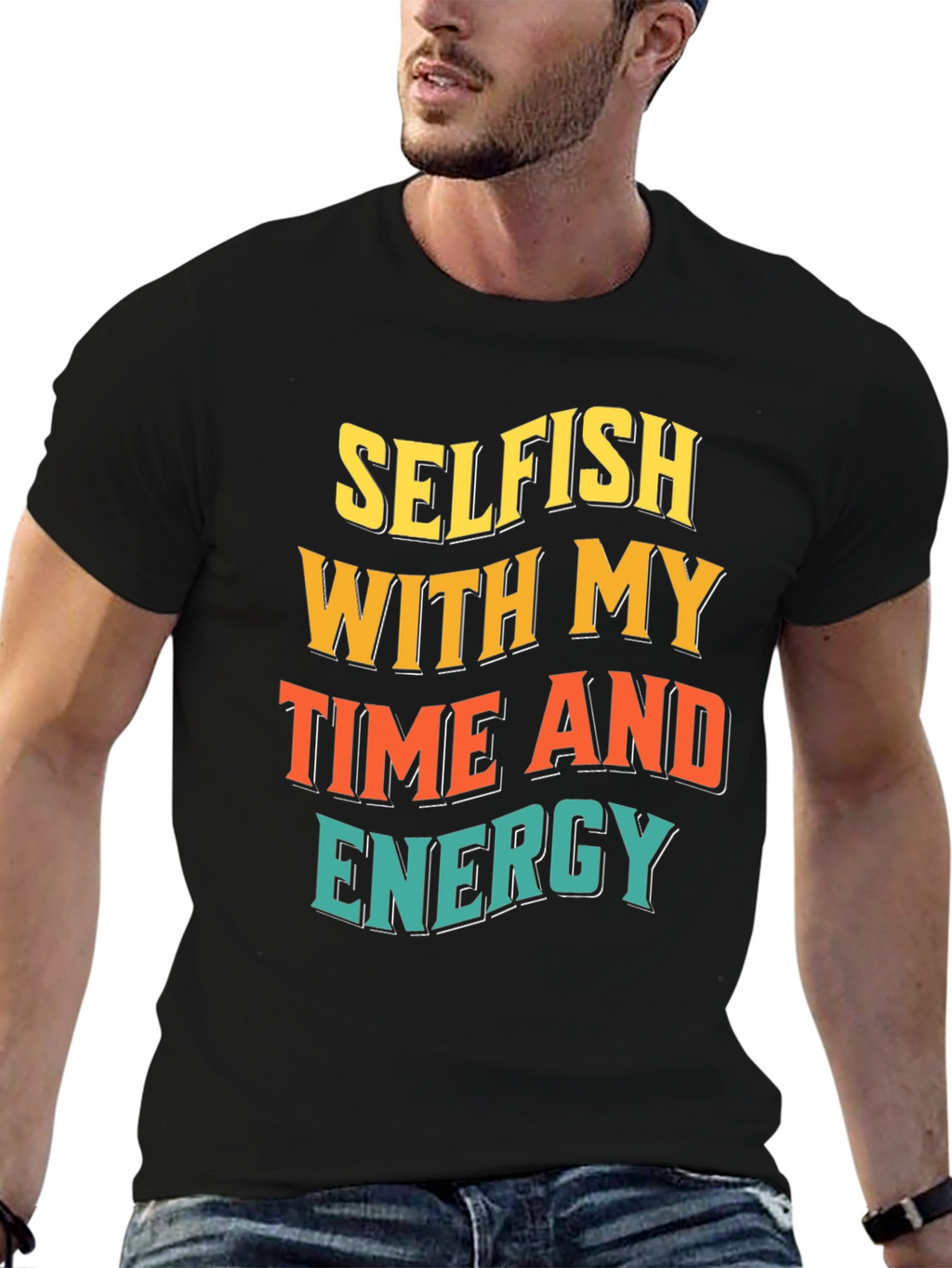 Selfish Time & Energy Graphic Tee