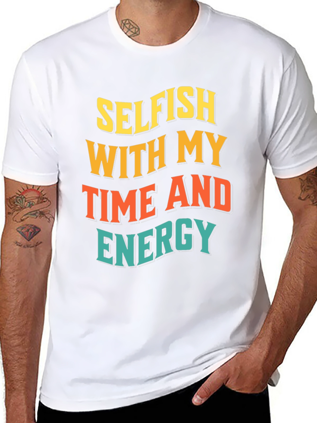 Selfish Time & Energy Graphic Tee