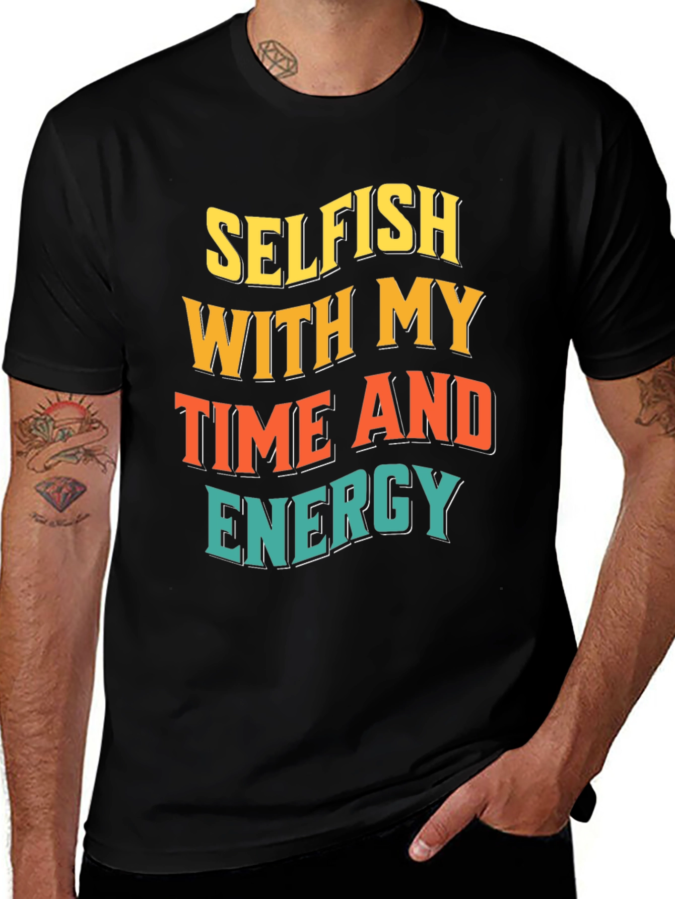 Selfish Time & Energy Graphic Tee