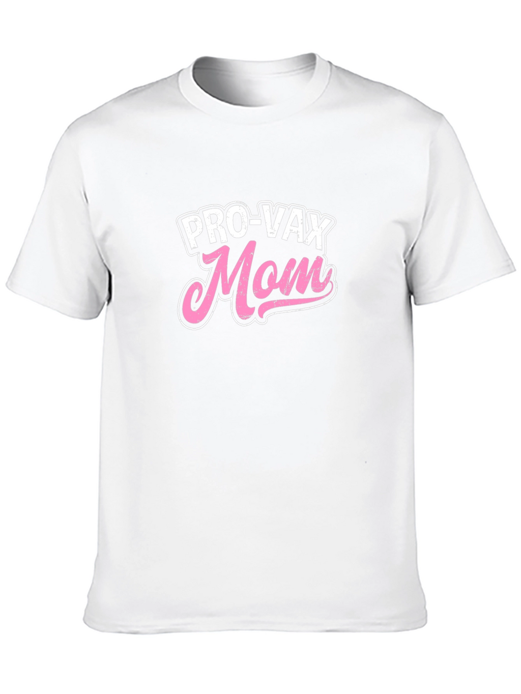 Pro-Vax Mom Graphic Tee - Black Casual T-Shirt