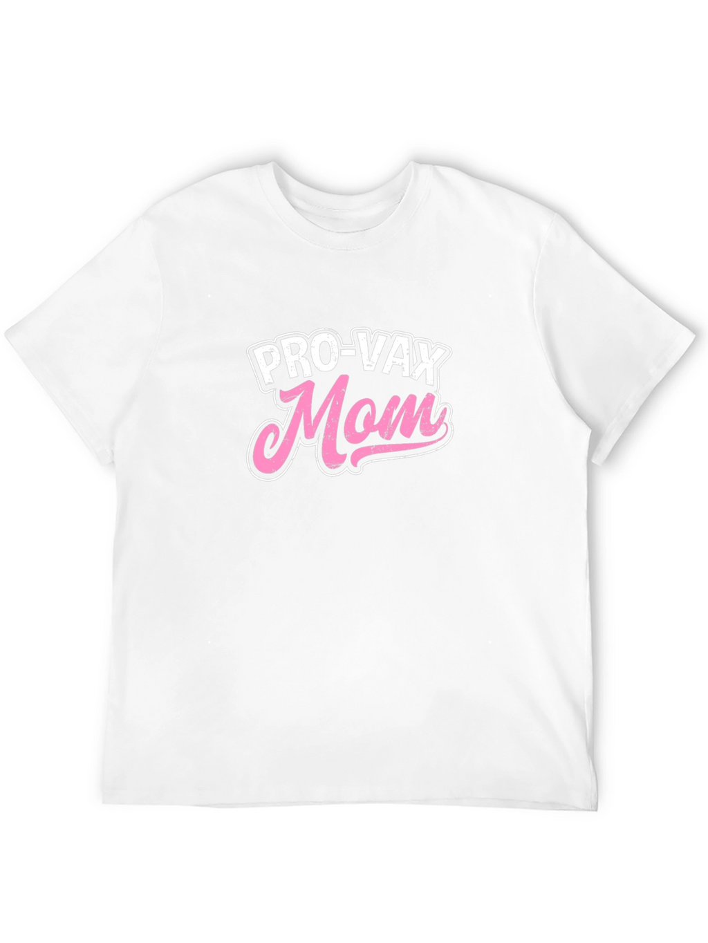 Pro-Vax Mom Graphic Tee - Black Casual T-Shirt