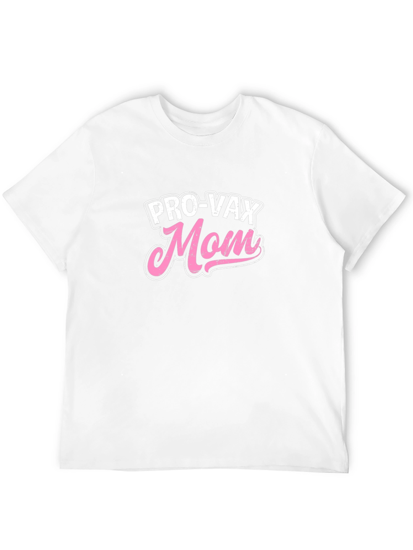 Pro-Vax Mom Graphic Tee - Black Casual T-Shirt
