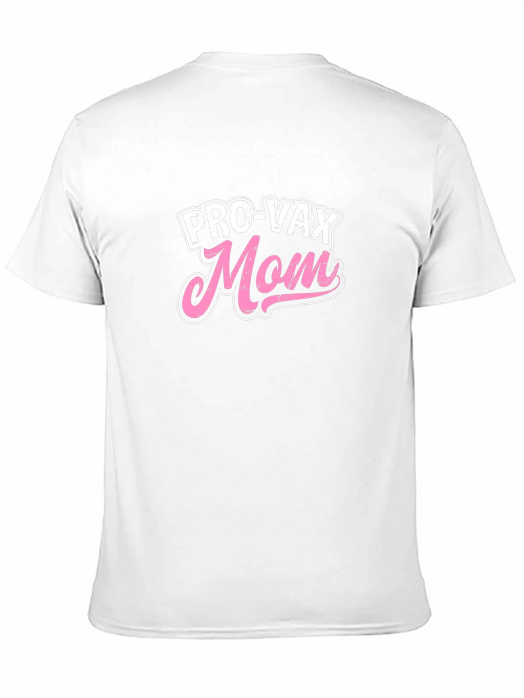Pro-Vax Mom Graphic Tee - Black Casual T-Shirt