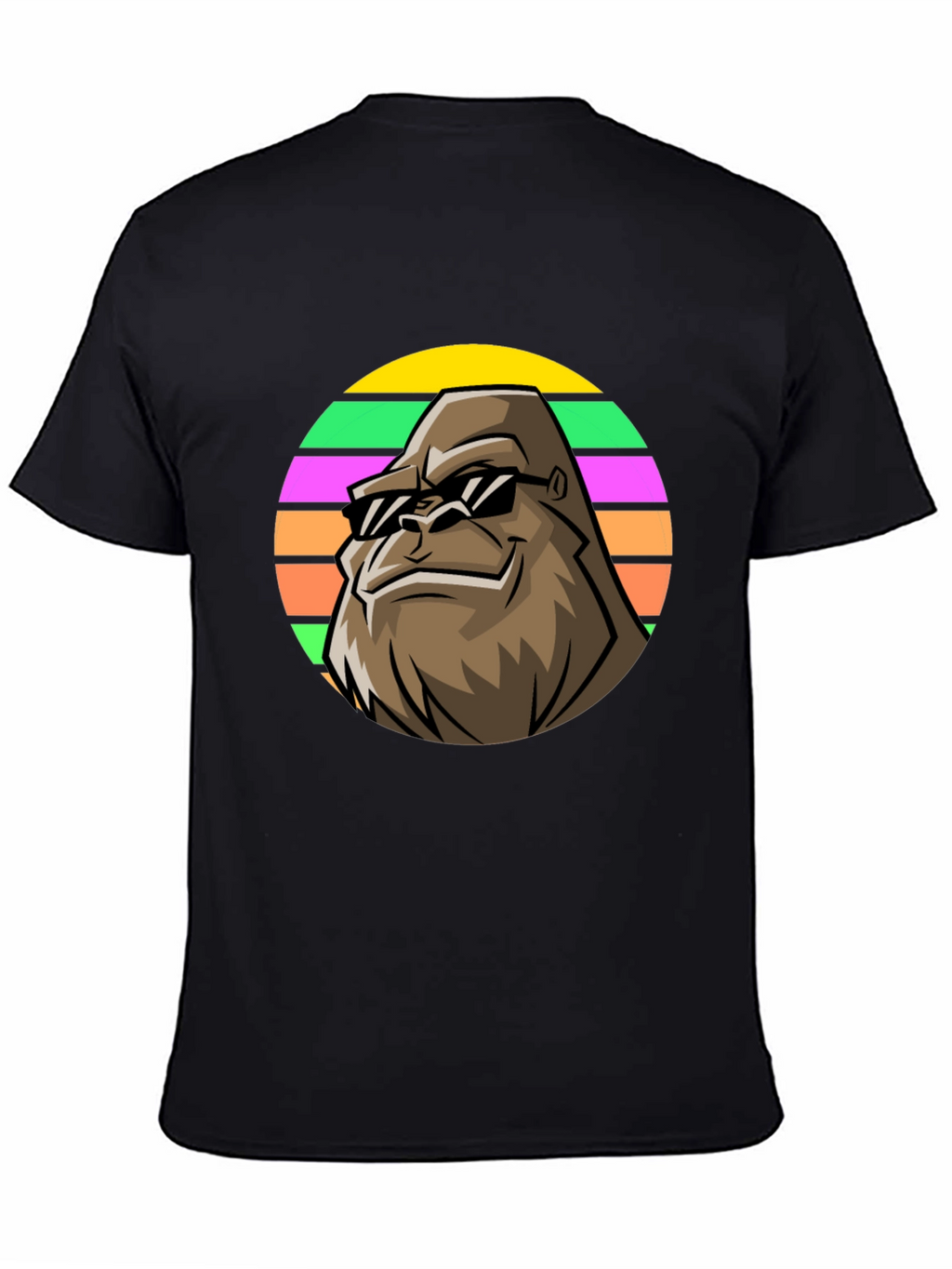 Cool Ape Graphic T-Shirt - Funky Retro Design