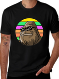 Cool Ape Graphic T-Shirt - Funky Retro Design