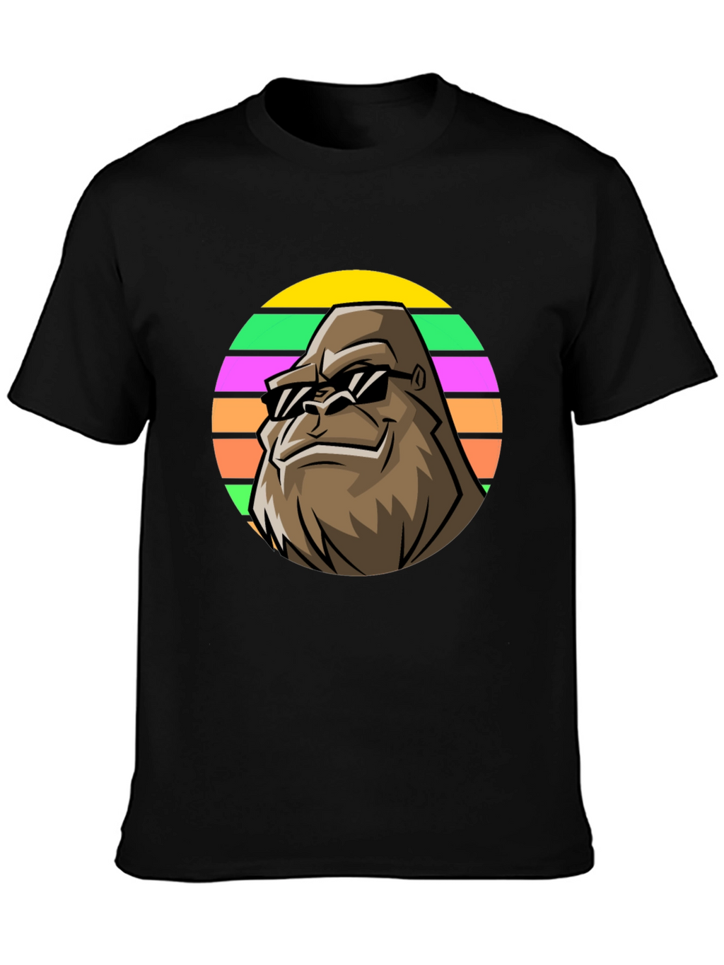 Cool Ape Graphic T-Shirt - Funky Retro Design