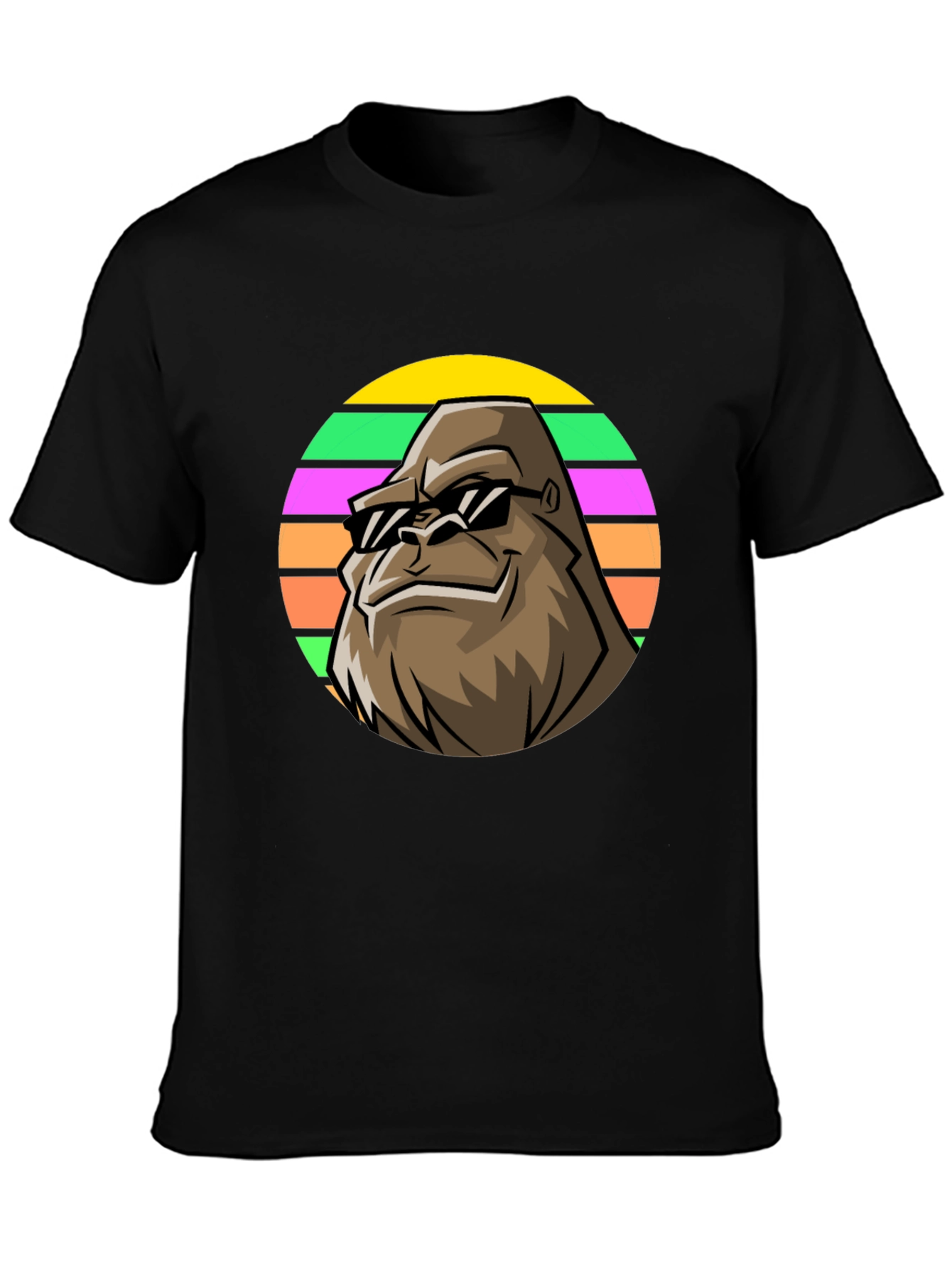 Cool Ape Graphic T-Shirt - Funky Retro Design