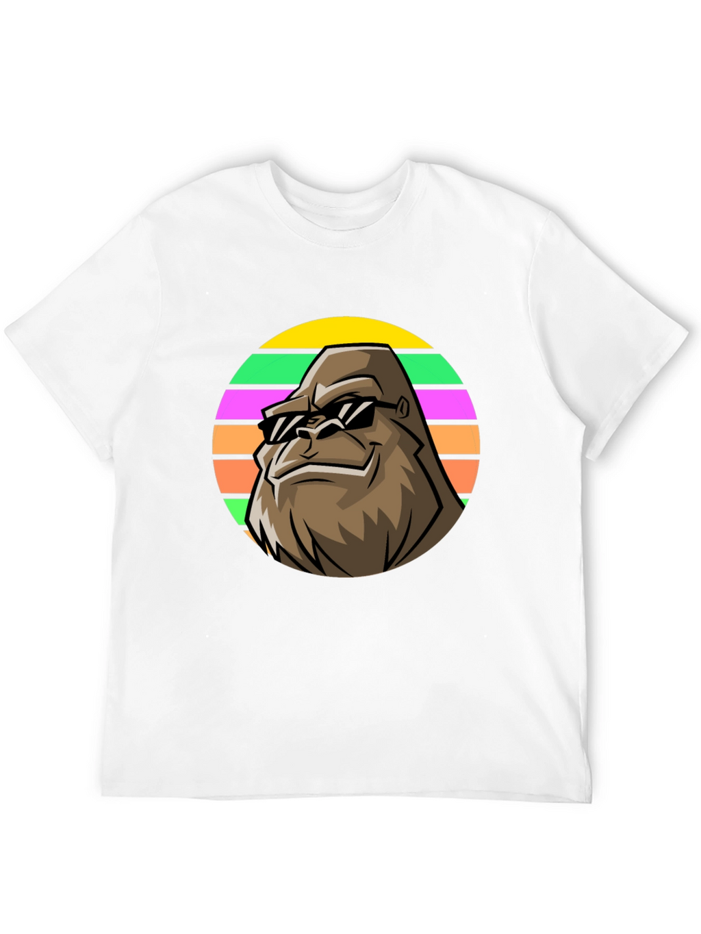 Cool Ape Graphic T-Shirt - Funky Retro Design