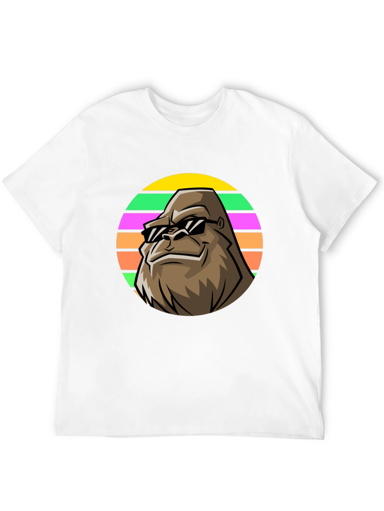 Cool Ape Graphic T-Shirt - Funky Retro Design