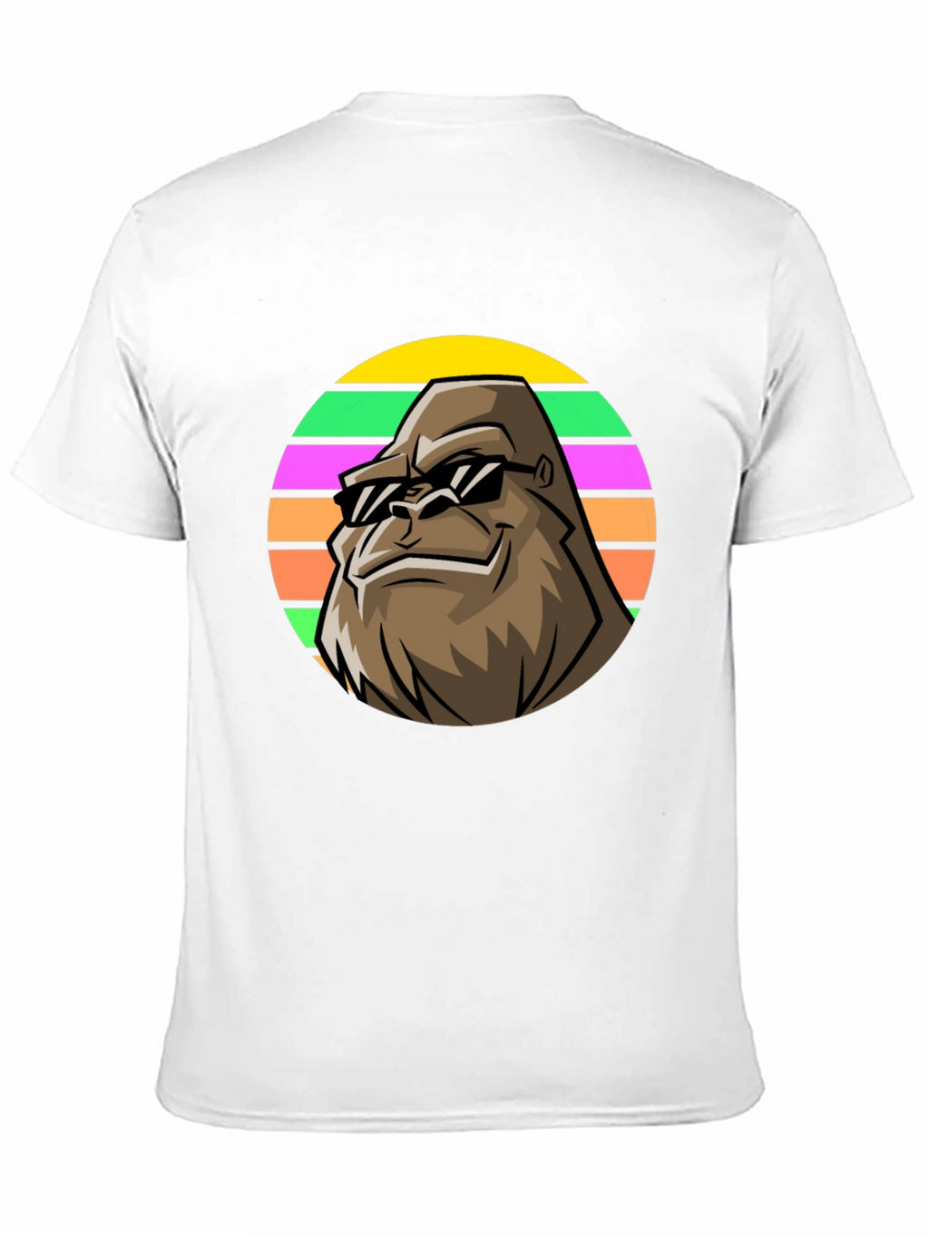Cool Ape Graphic T-Shirt - Funky Retro Design