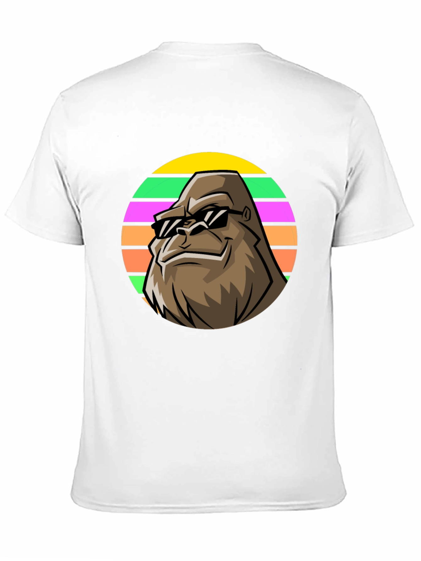 Cool Ape Graphic T-Shirt - Funky Retro Design