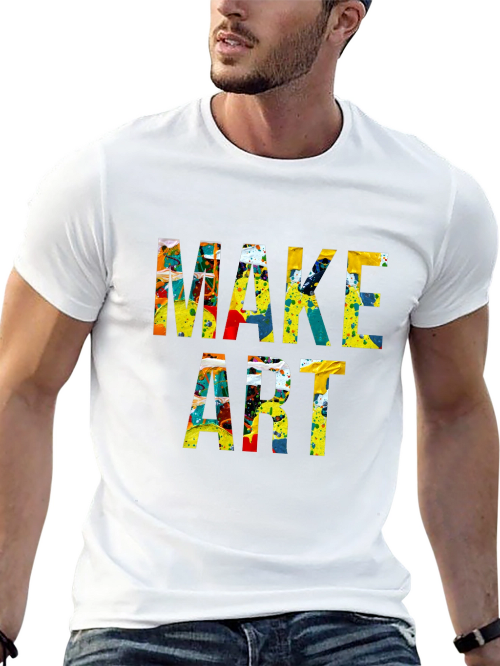 Make Art Graphic T-Shirt
