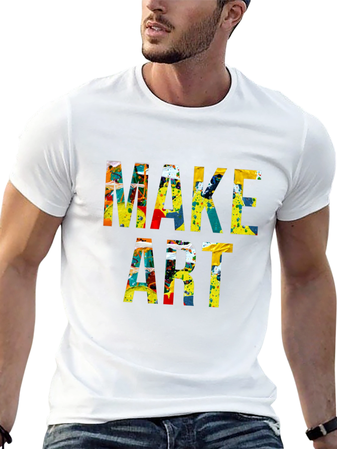 Make Art Graphic T-Shirt