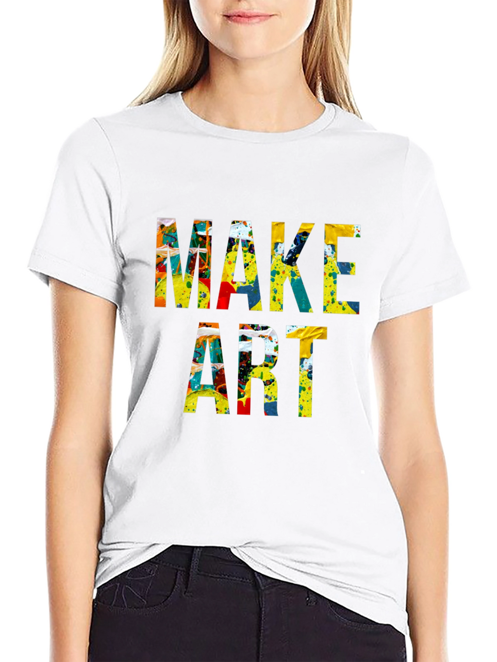 Make Art Graphic T-Shirt