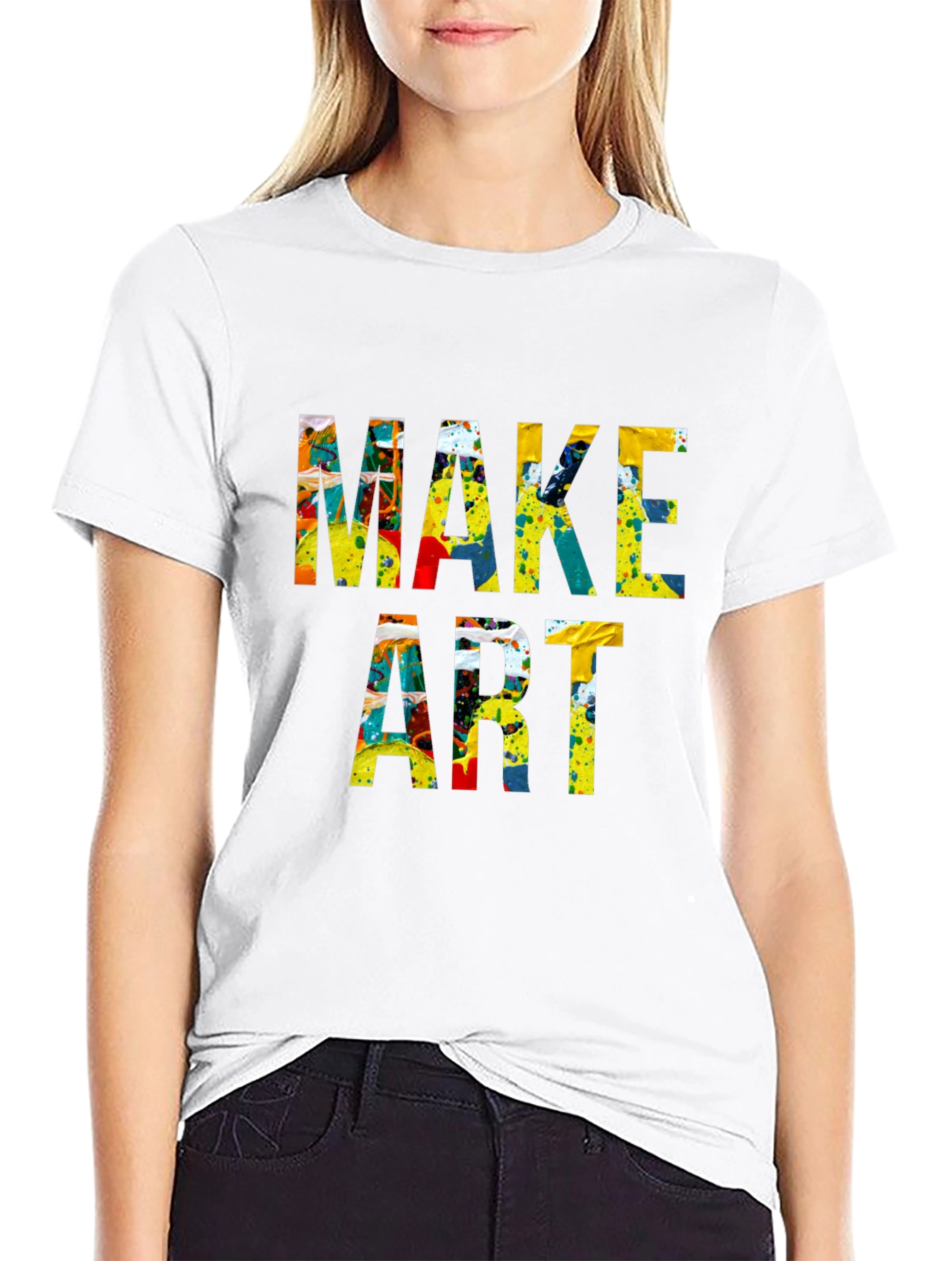 Make Art Graphic T-Shirt