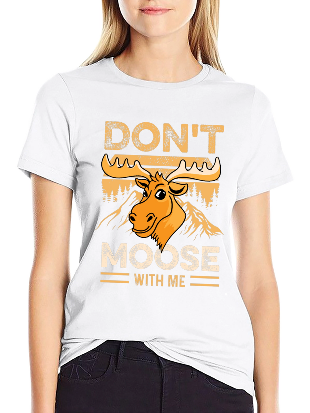 Dont Moose With Me Graphic T-Shirt