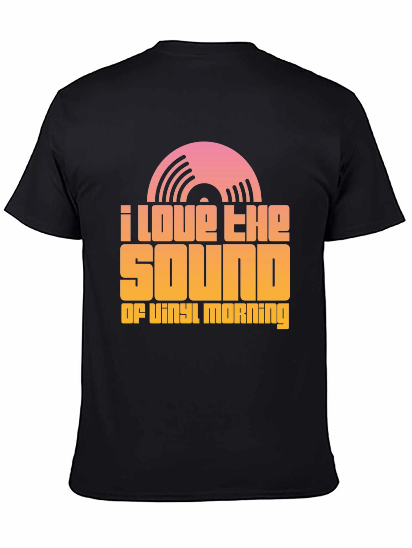 Vinyl Morning T-Shirt - Music Lover Tee