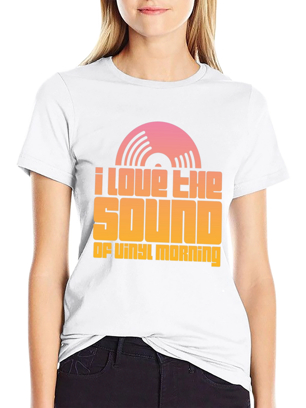 Vinyl Morning T-Shirt - Music Lover Tee