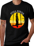 Still Rings Retro Graphic Tee - Gymnastics T-Shirt