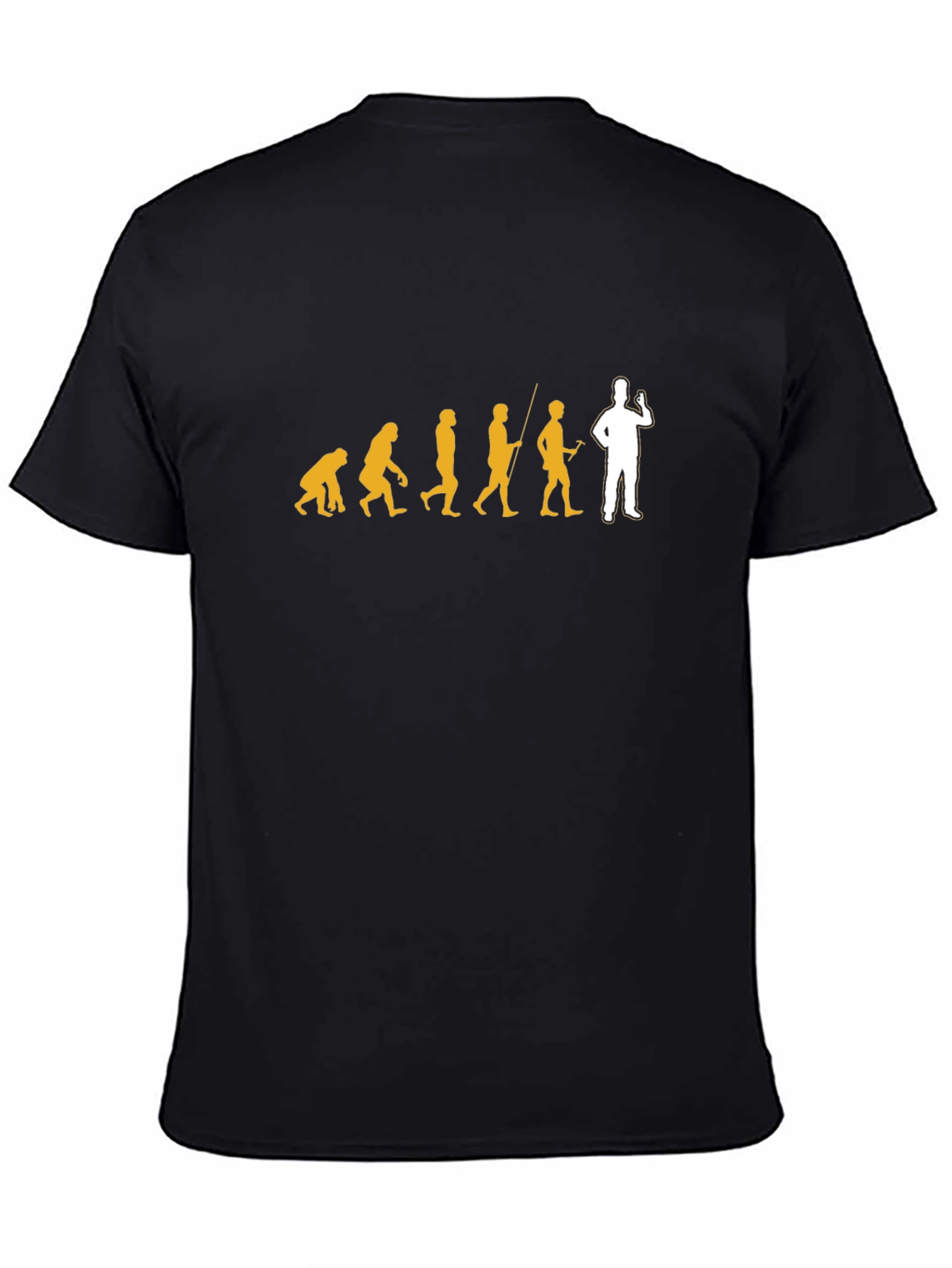Evolution Fisherman Graphic T-Shirt