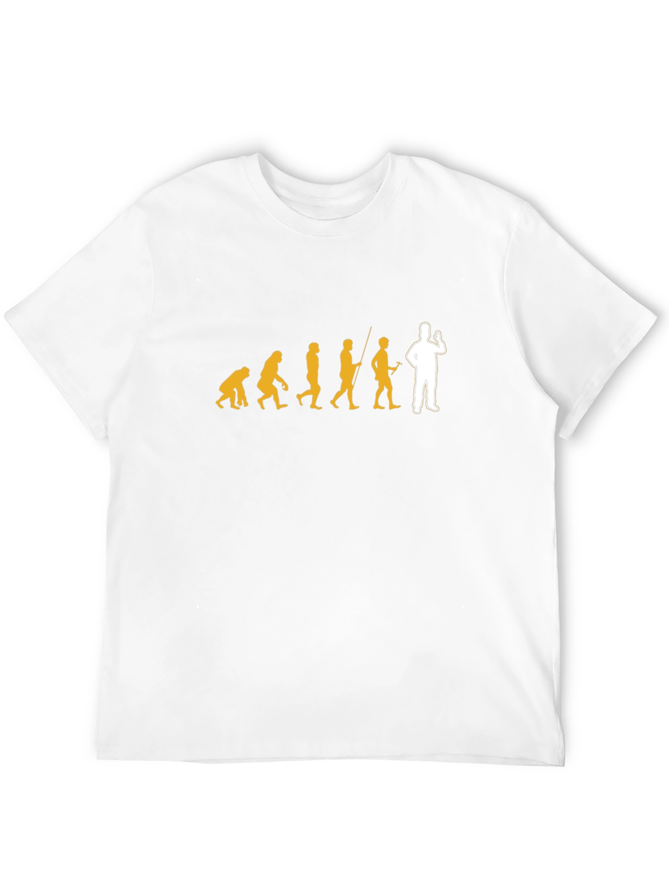 Evolution Fisherman Graphic T-Shirt