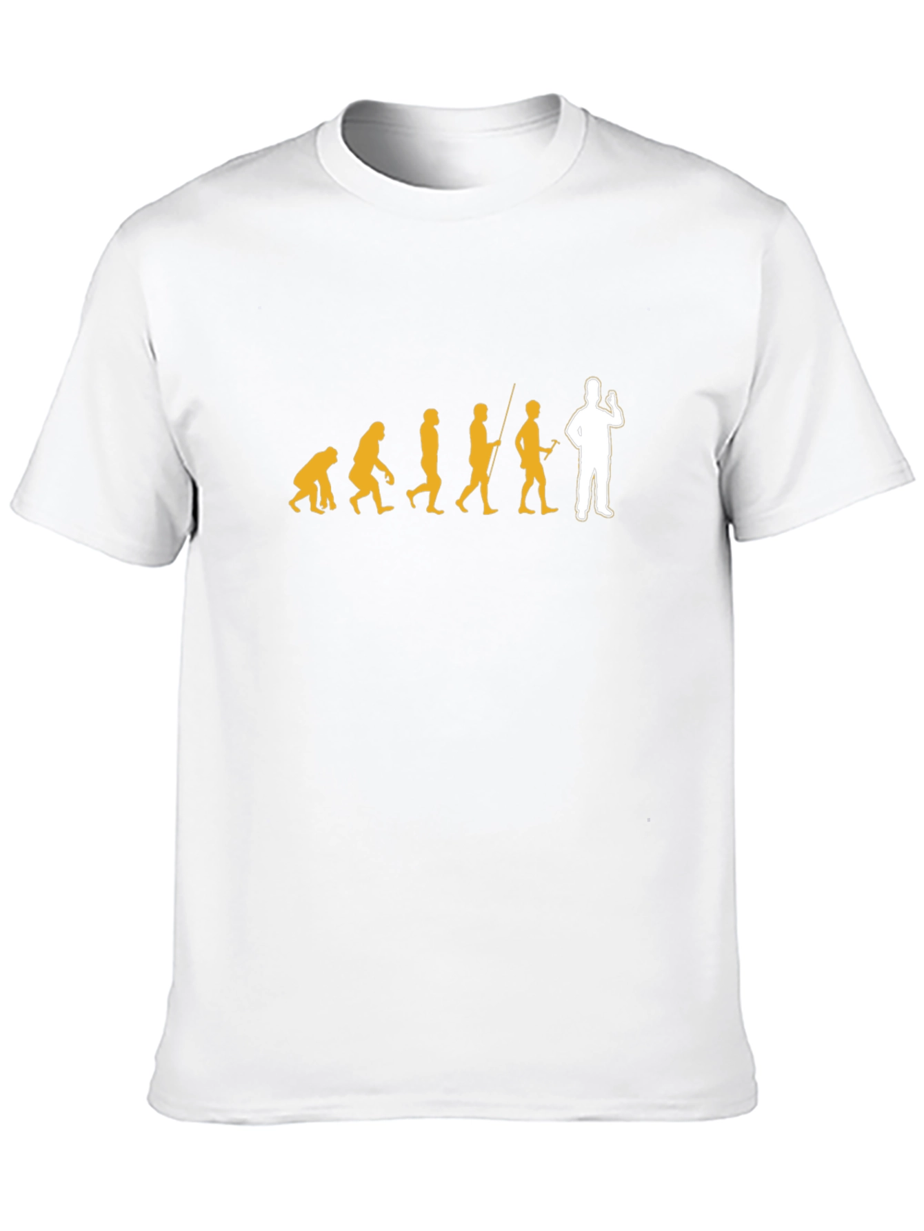 Evolution Fisherman Graphic T-Shirt