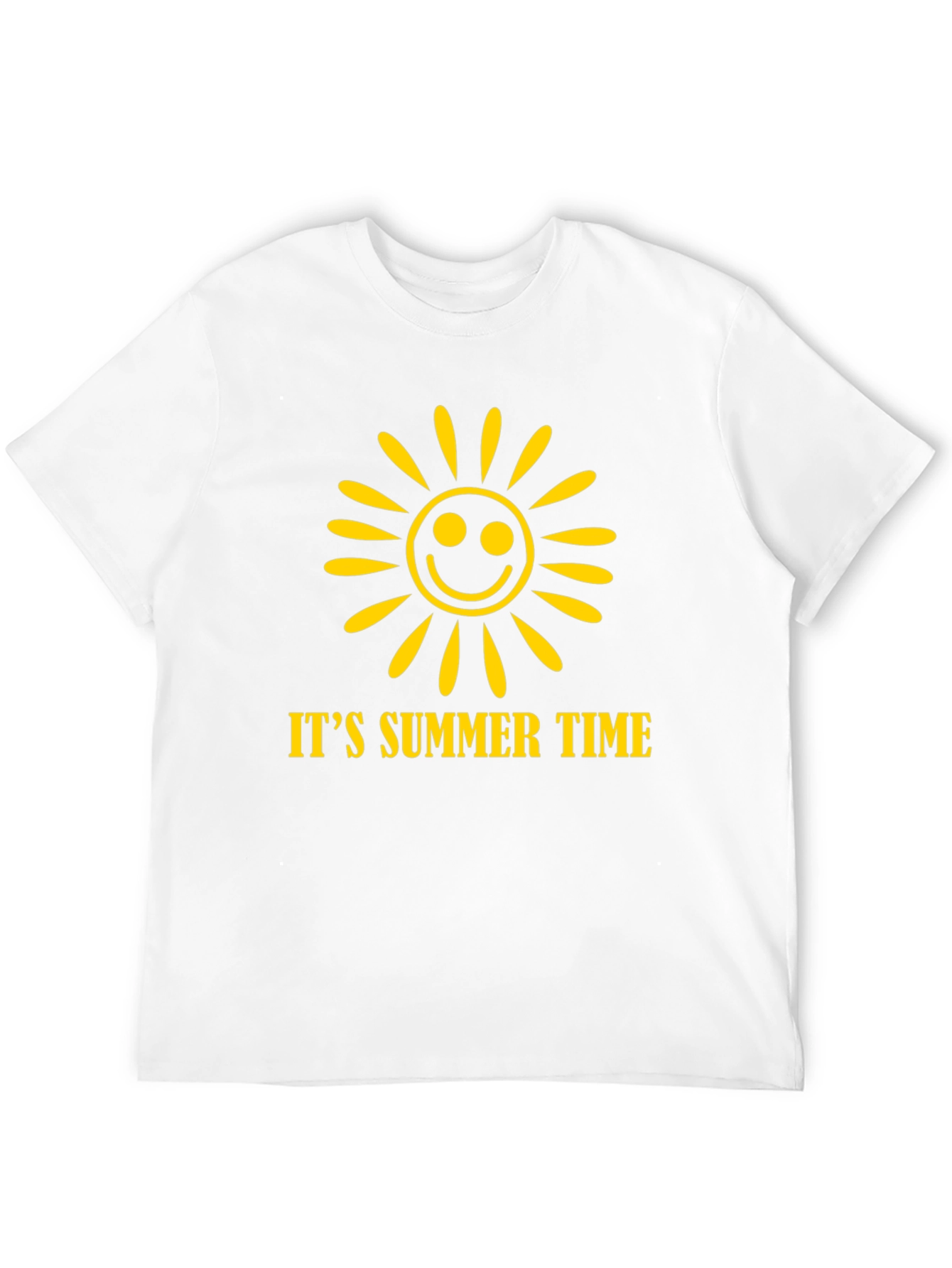 Its Summer Time Graphic T-Shirt - Smiley Sun