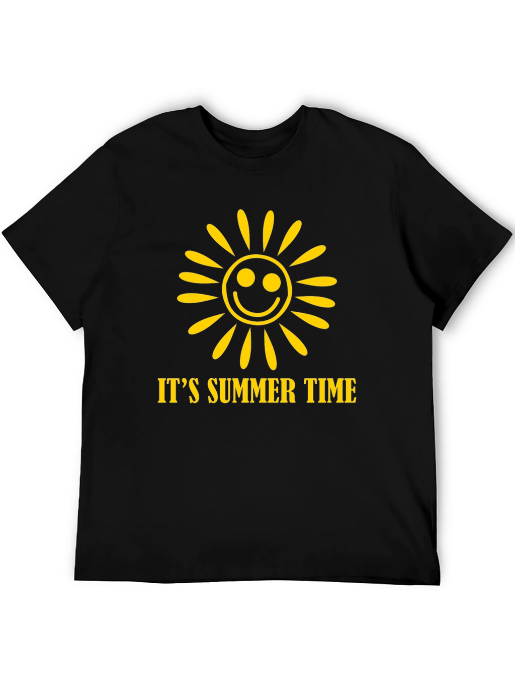 Its Summer Time Graphic T-Shirt - Smiley Sun
