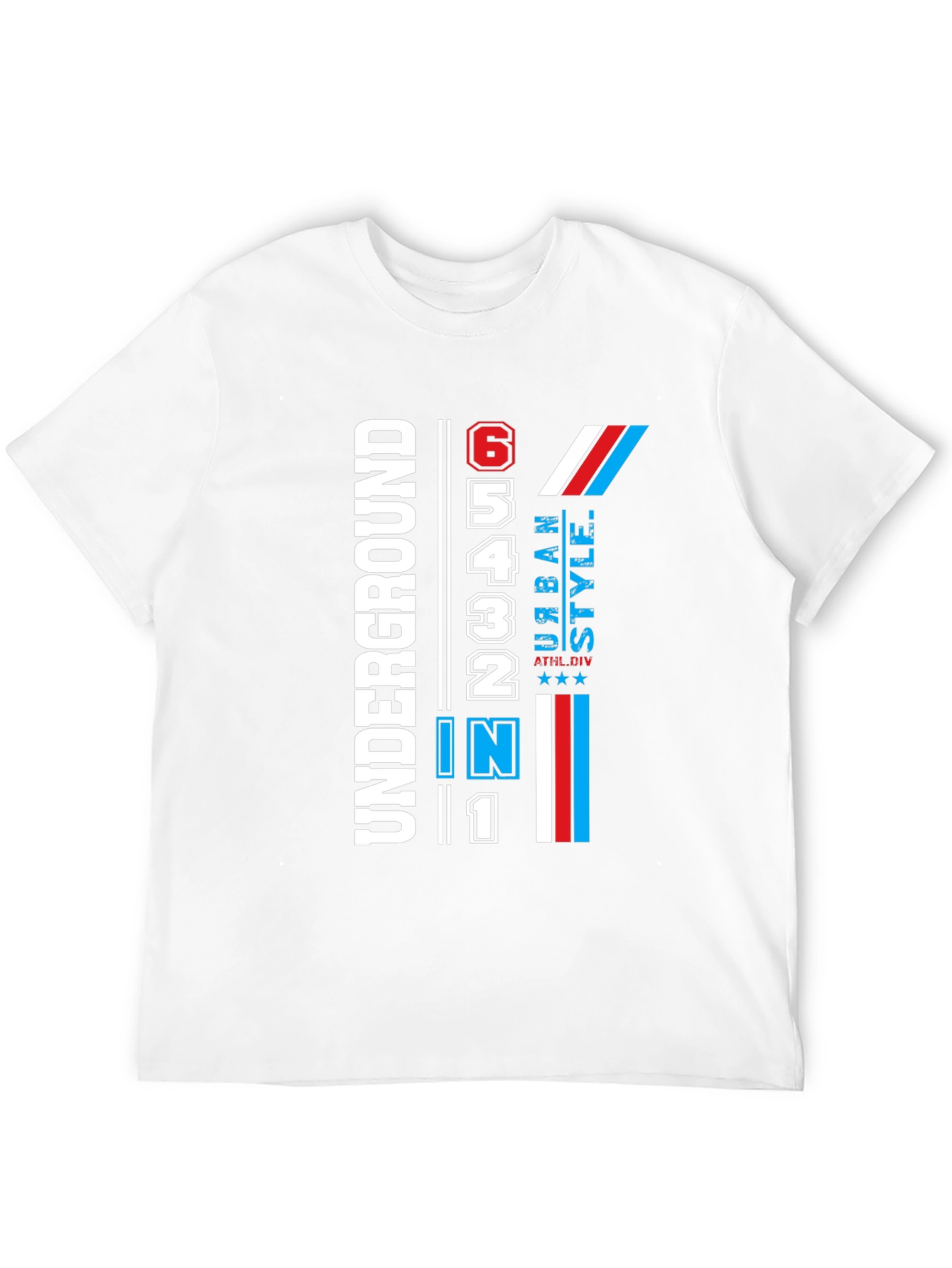 Urban Style Black Graphic T-Shirt