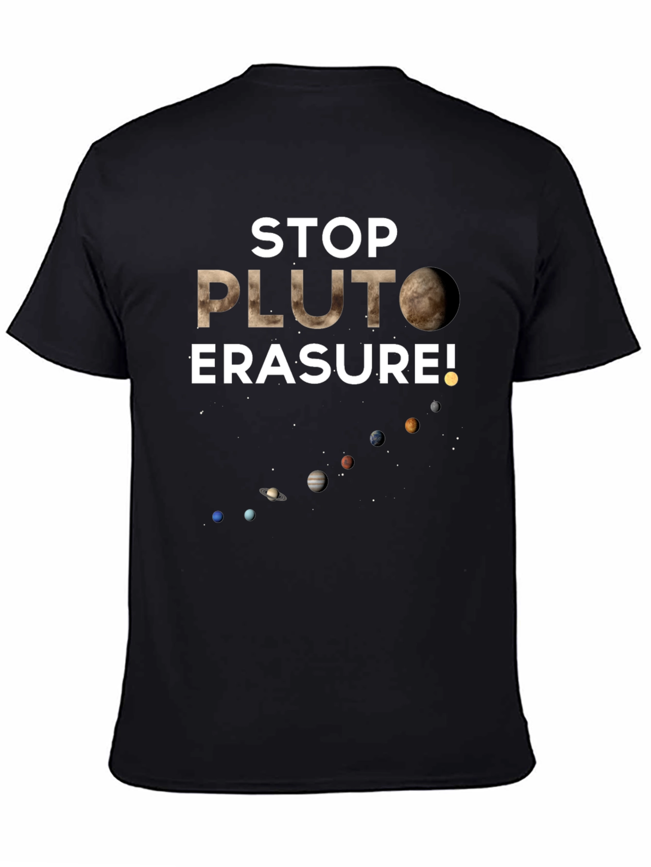 Stop Pluto Erasure T-Shirt
